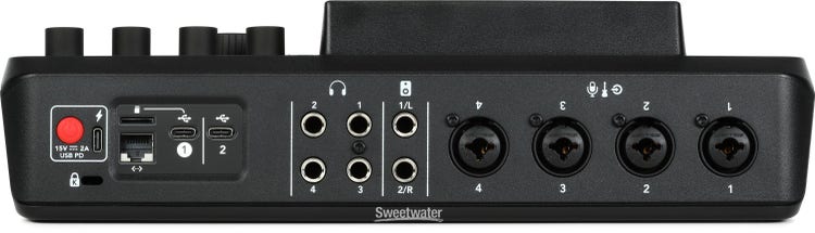 RØDE RØDECaster Pro II All-in-One Production Solution for Podcasting,  Streaming, Music Production and Content Creation,Black