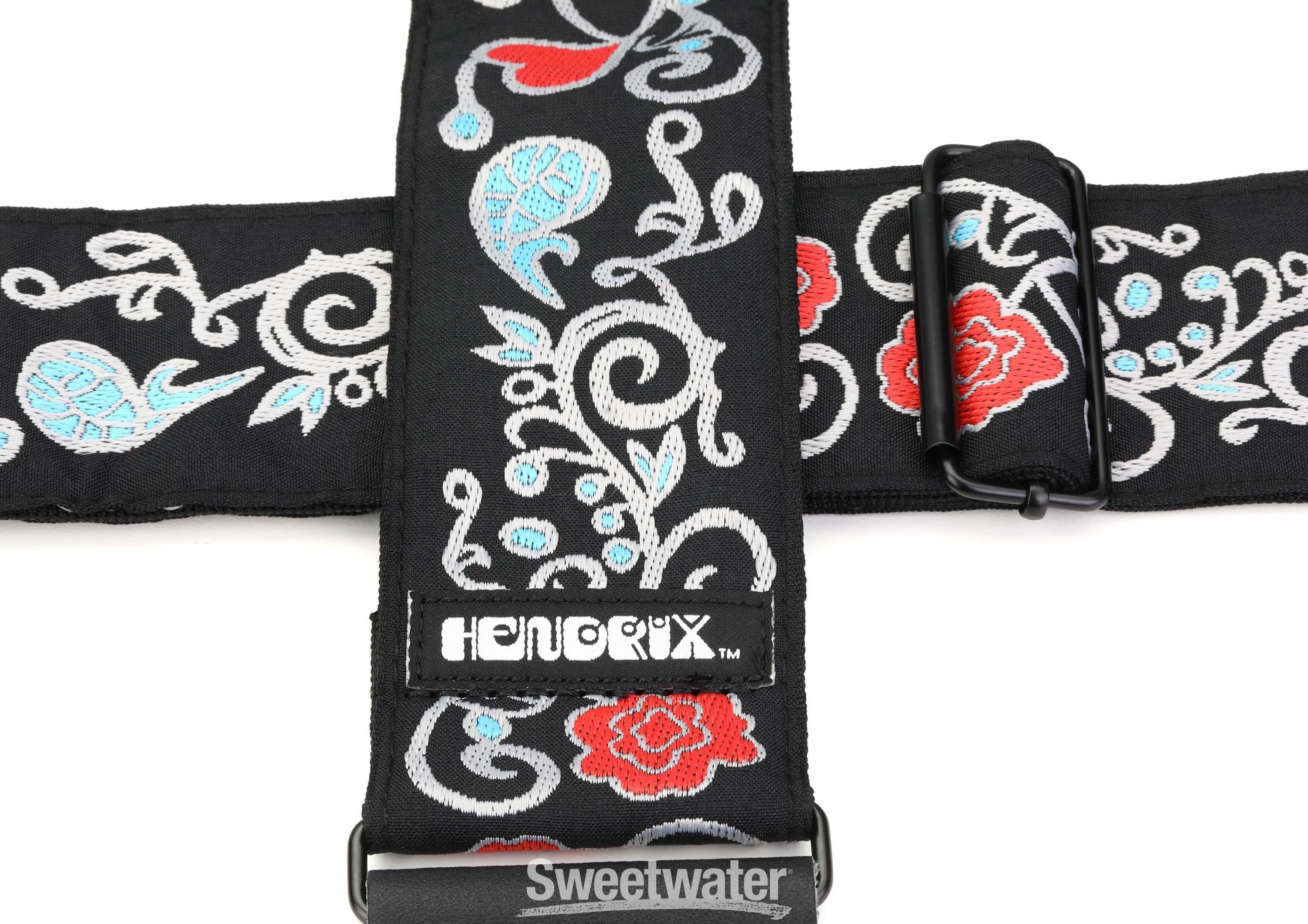 Dunlop JH17 Jimi Hendrix Guitar Strap - Monterey Inverse | Sweetwater