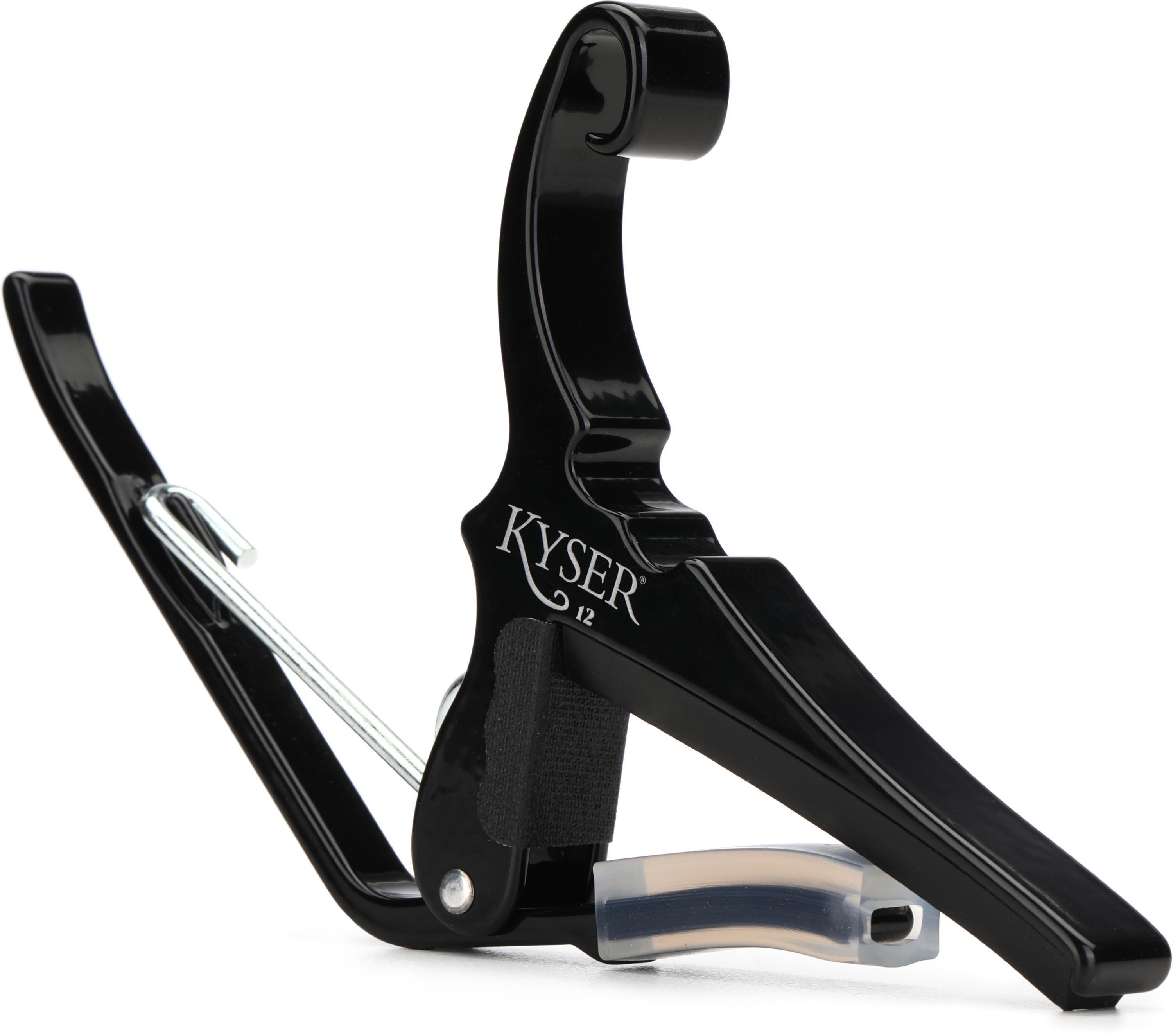 Product Image - Kyser Quick-Change 12-string Guitar Capo - Black