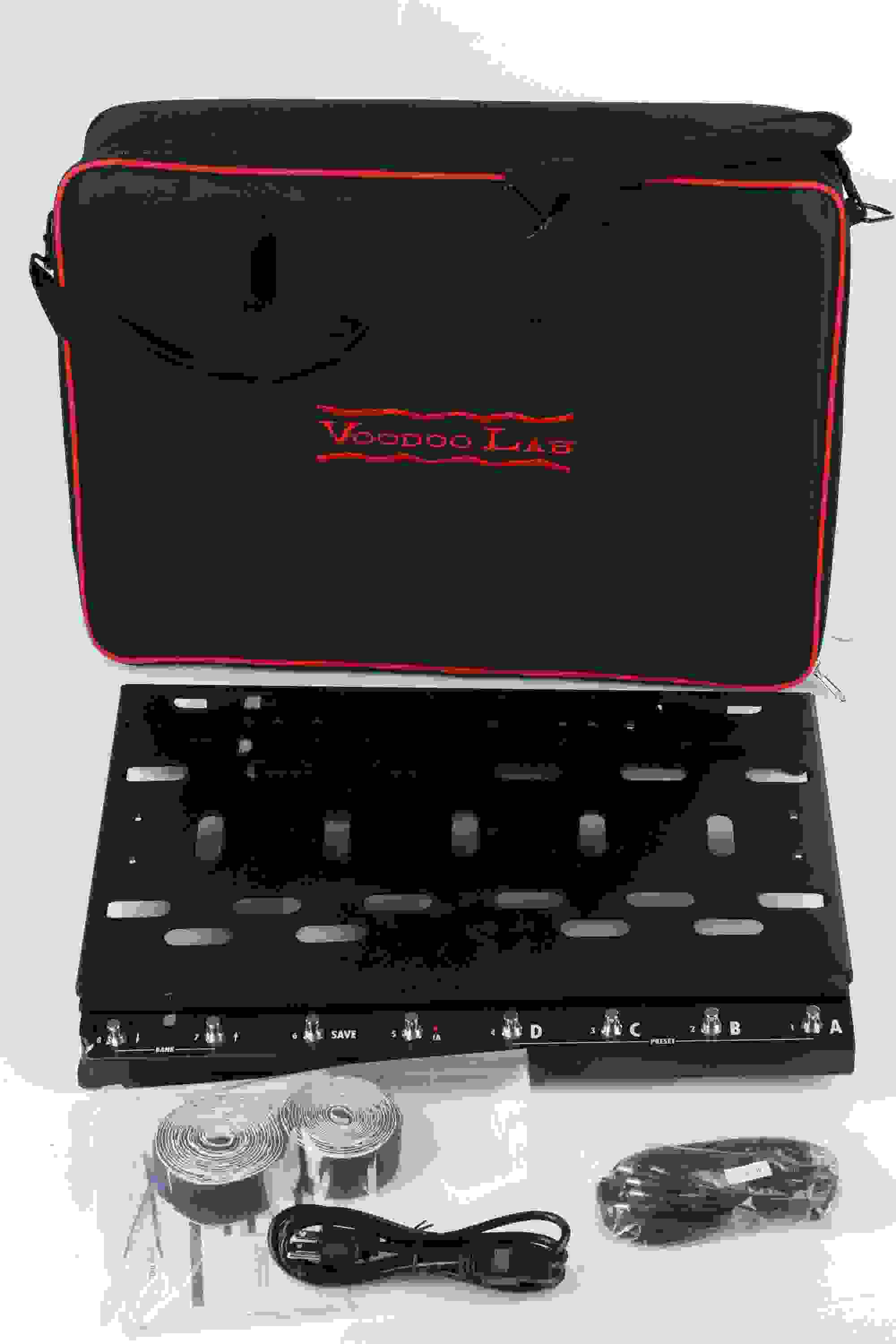 Voodoo Lab Dingbat Pedalboard PX Package - PX-8 Plus and Pedal Power 3 Plus