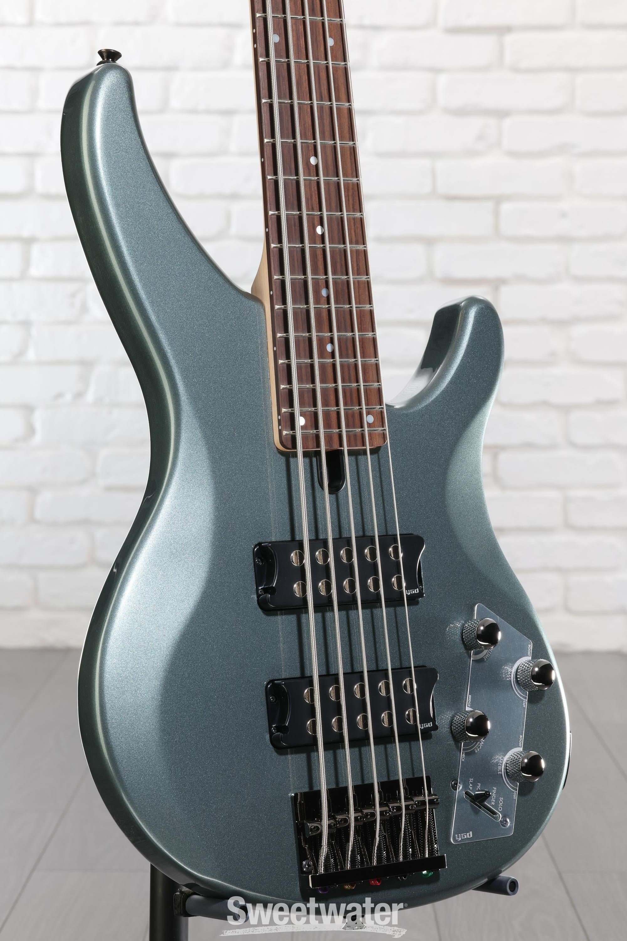 Yamaha TRBX305 5-string Bass Guitar - Mist Green | Sweetwater