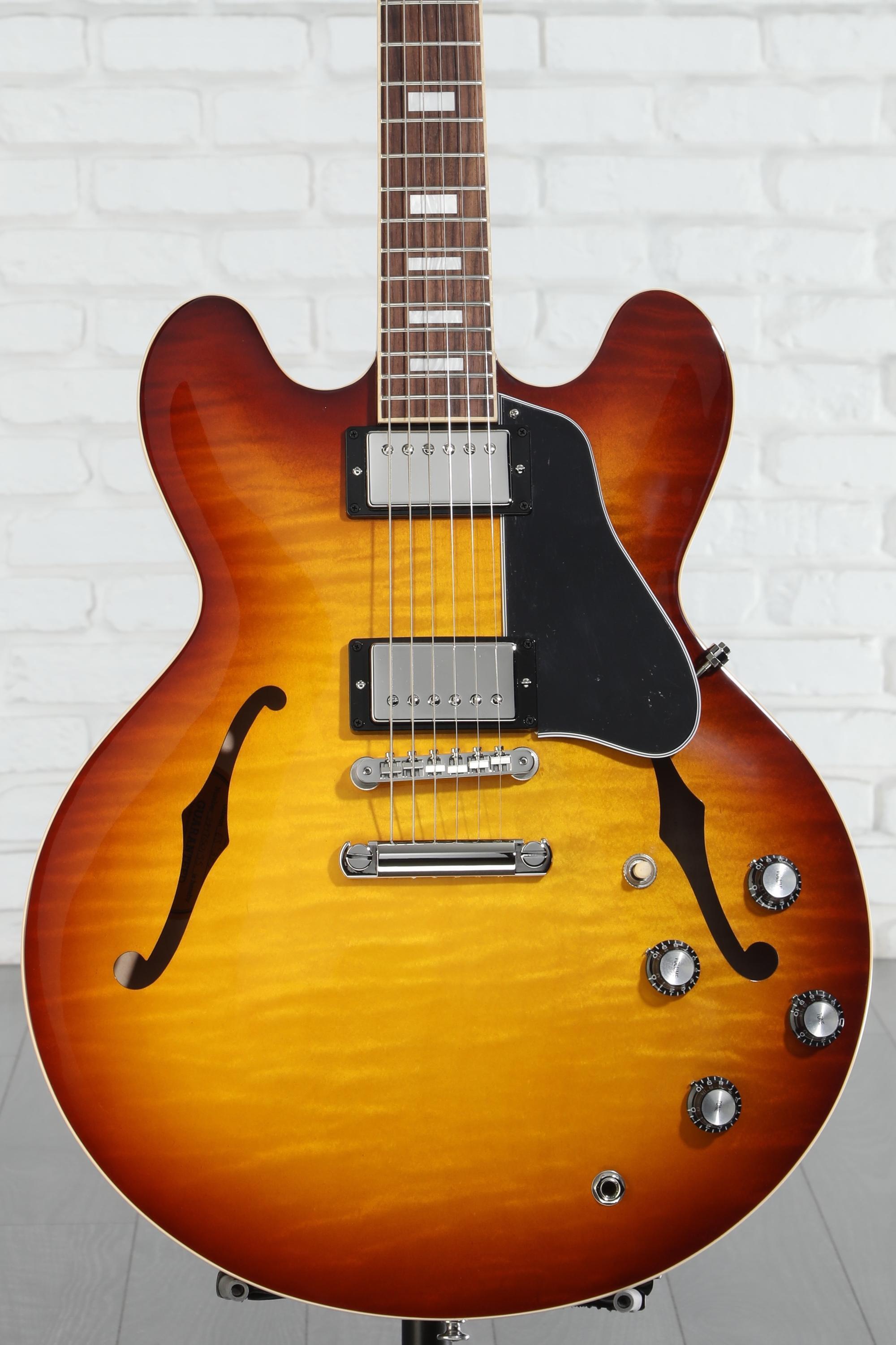 ギブソン　ES335 Gibson ES-335 Figured Semi-hollowbody Electric Guitar - Iced