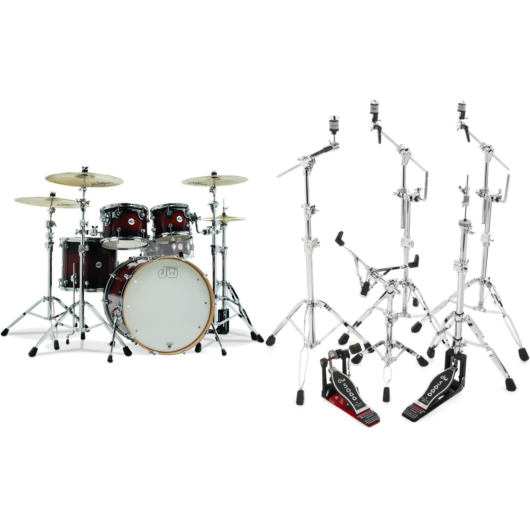 DW DDLG2214SG Design Series 4-piece Shell Pack | Sweetwater