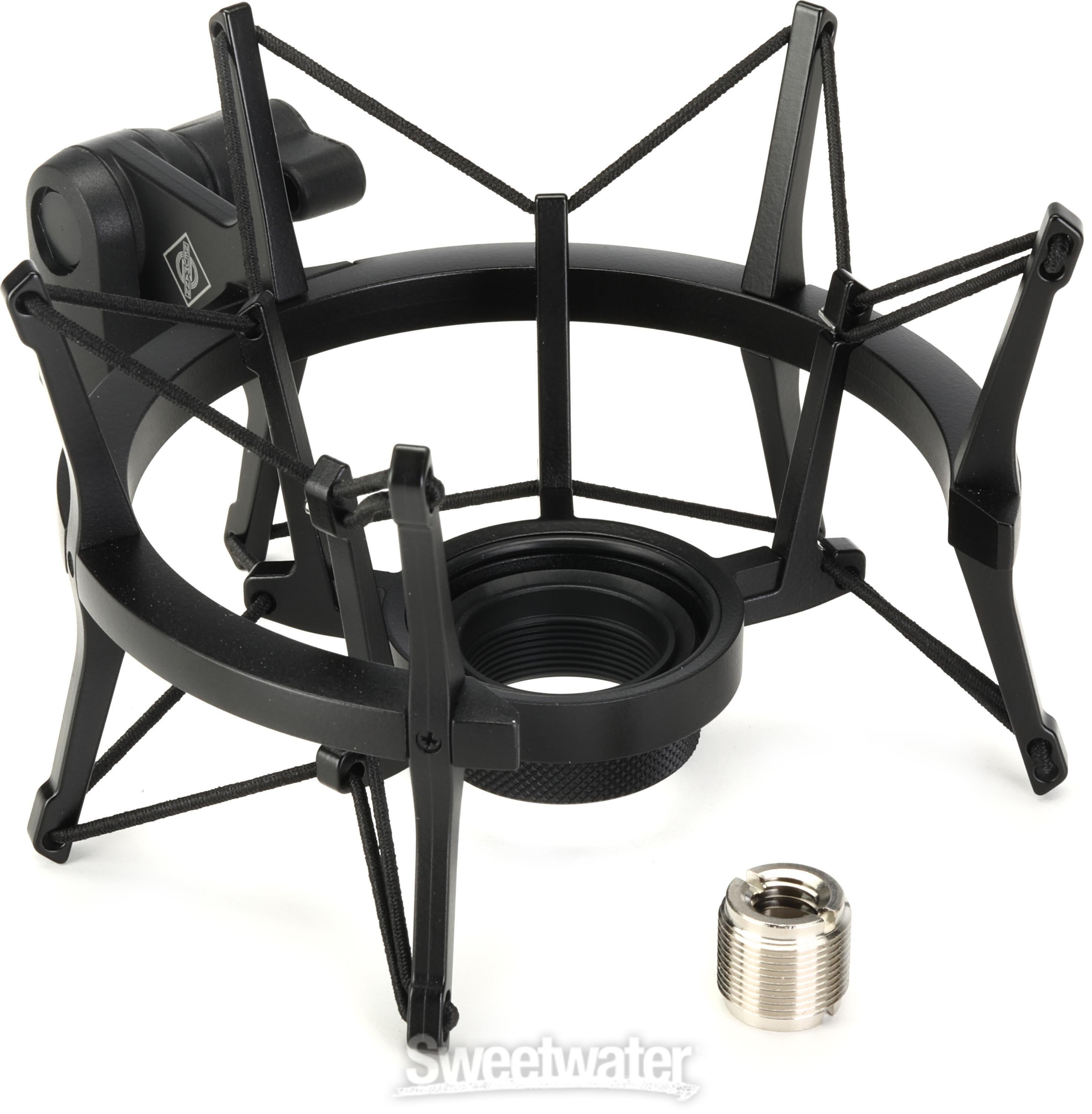 Neumann EA 4 Elastic Suspension - Black | Sweetwater