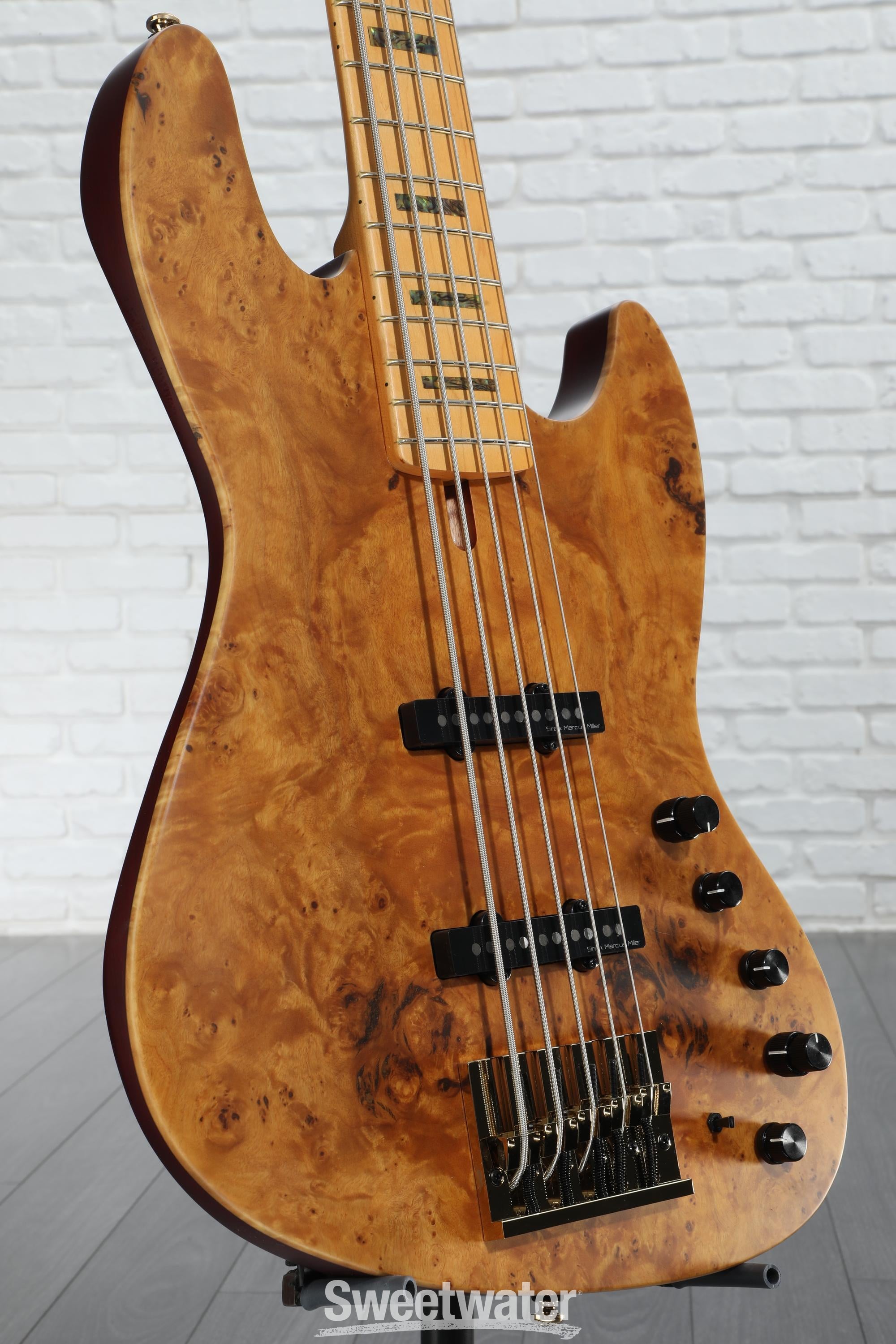 Sire Marcus Miller V10 5-string Bass Guitar - Natural Satin