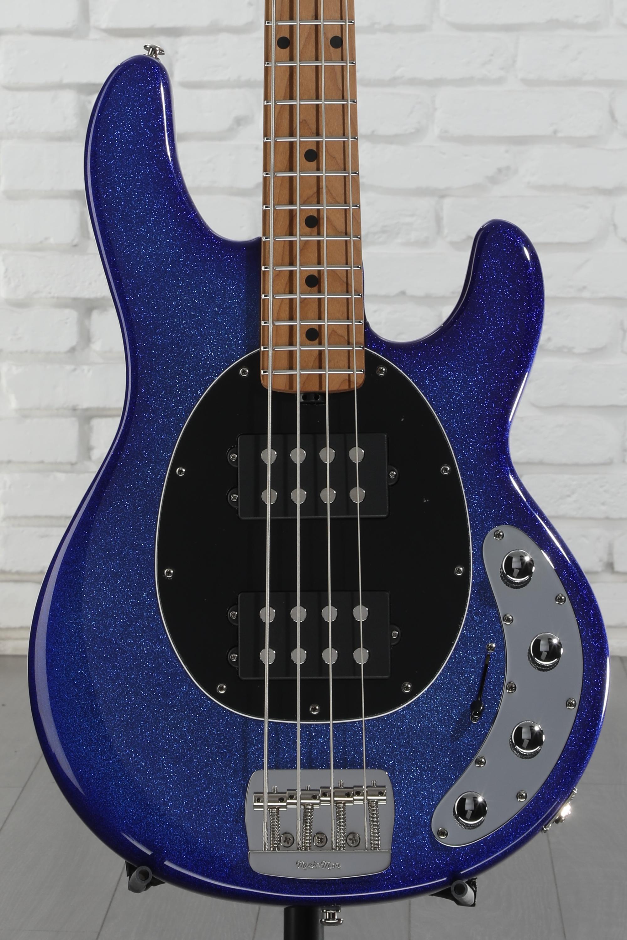 ベース Musicman Stingray4 USA MusicMan USA Stingray 4 Ltd. 2014 Cardinal Red Sparkle Bass