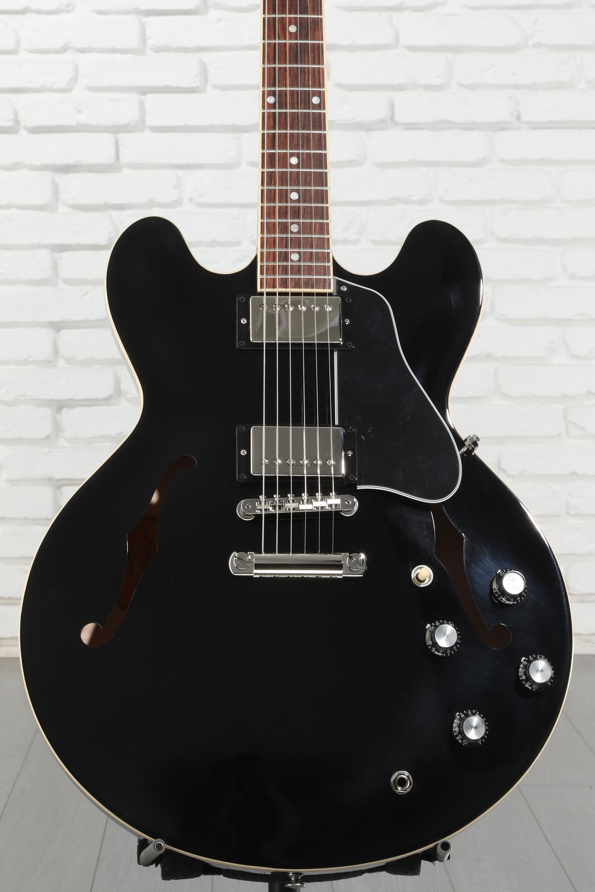 Gibson ES-335 Semi-hollow body Electric Guitar - Vintage Ebony