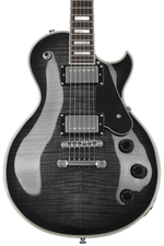 Photo of Schecter Solo-II Custom Electric Guitar - Trans Black Burst