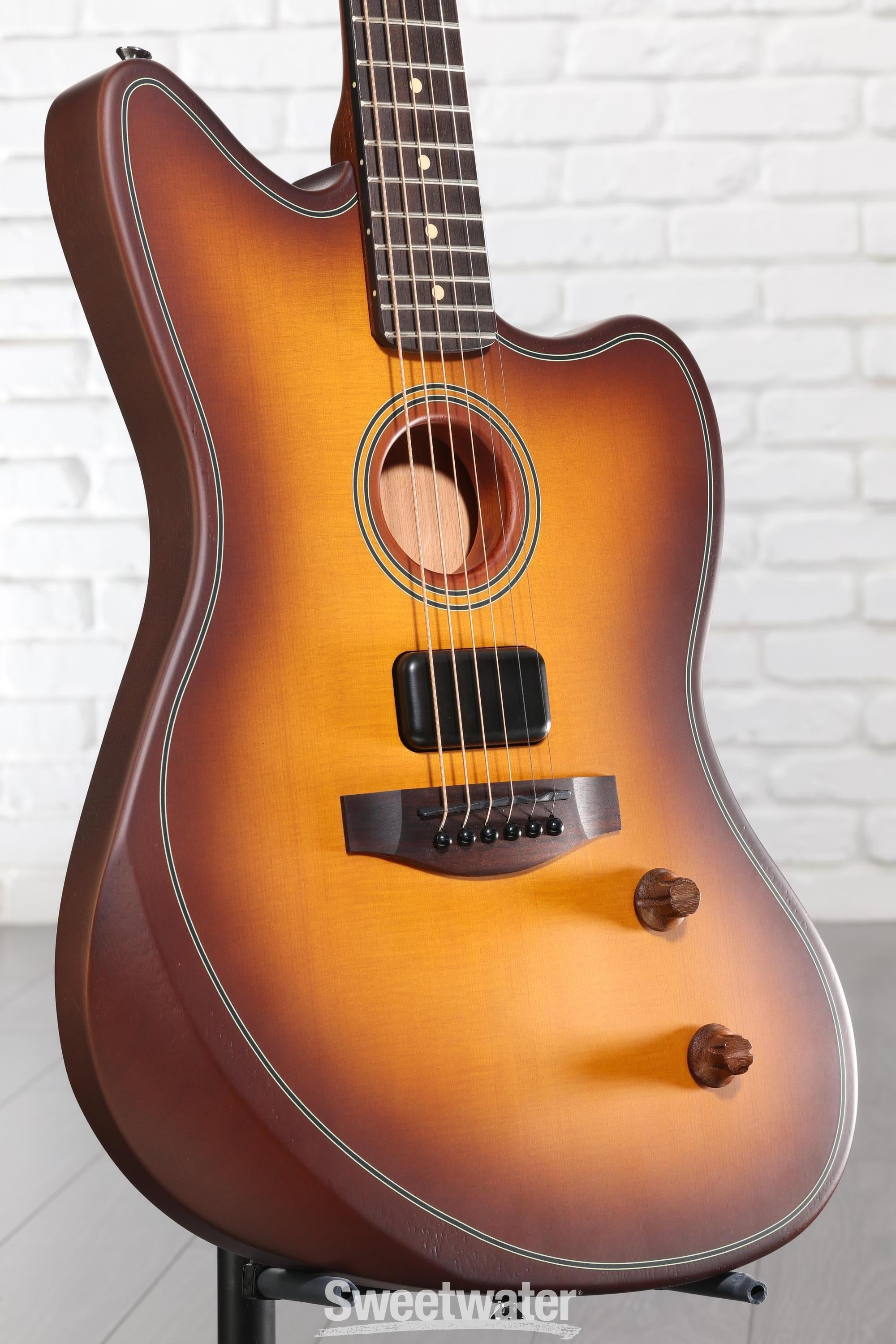 Fender Acoustasonic Standard Jazzmaster Acoustic-electric Guitar