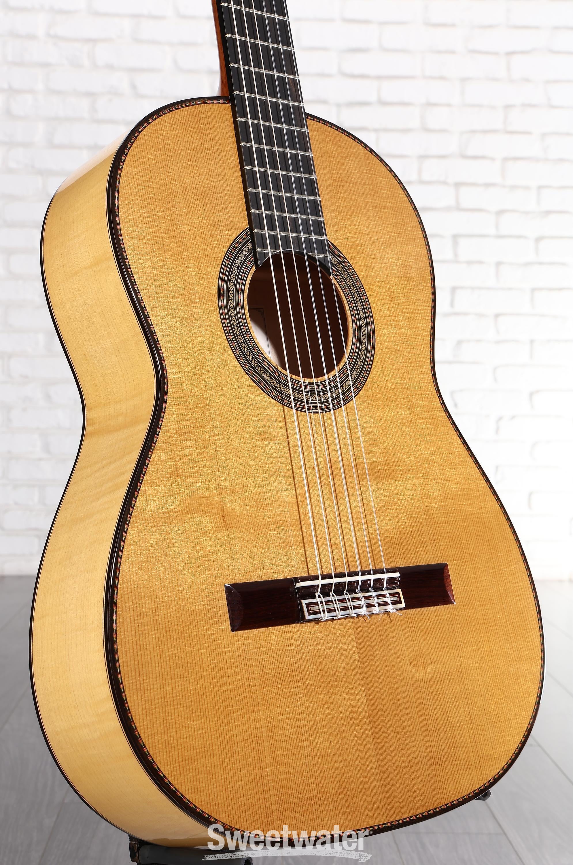 Photo of Cordoba Luthier Select Santos Hernandez Classical Guitar - Natural, Sweetwater Exclusive