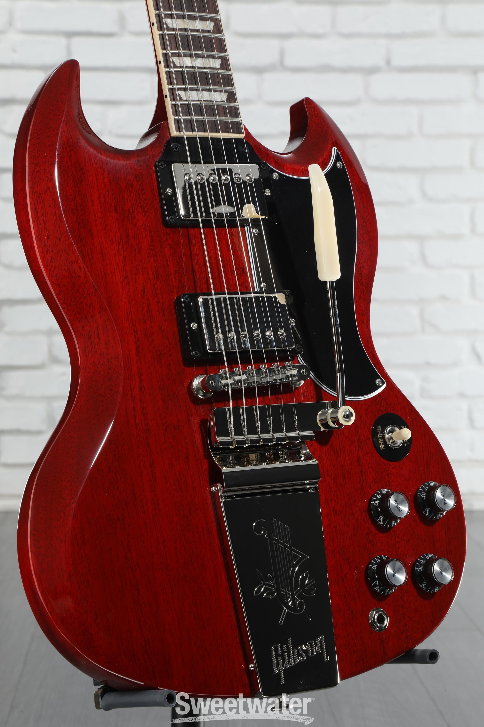 SG Standard '61 Maestro Vibrola, Vintage Cherry | Gibson