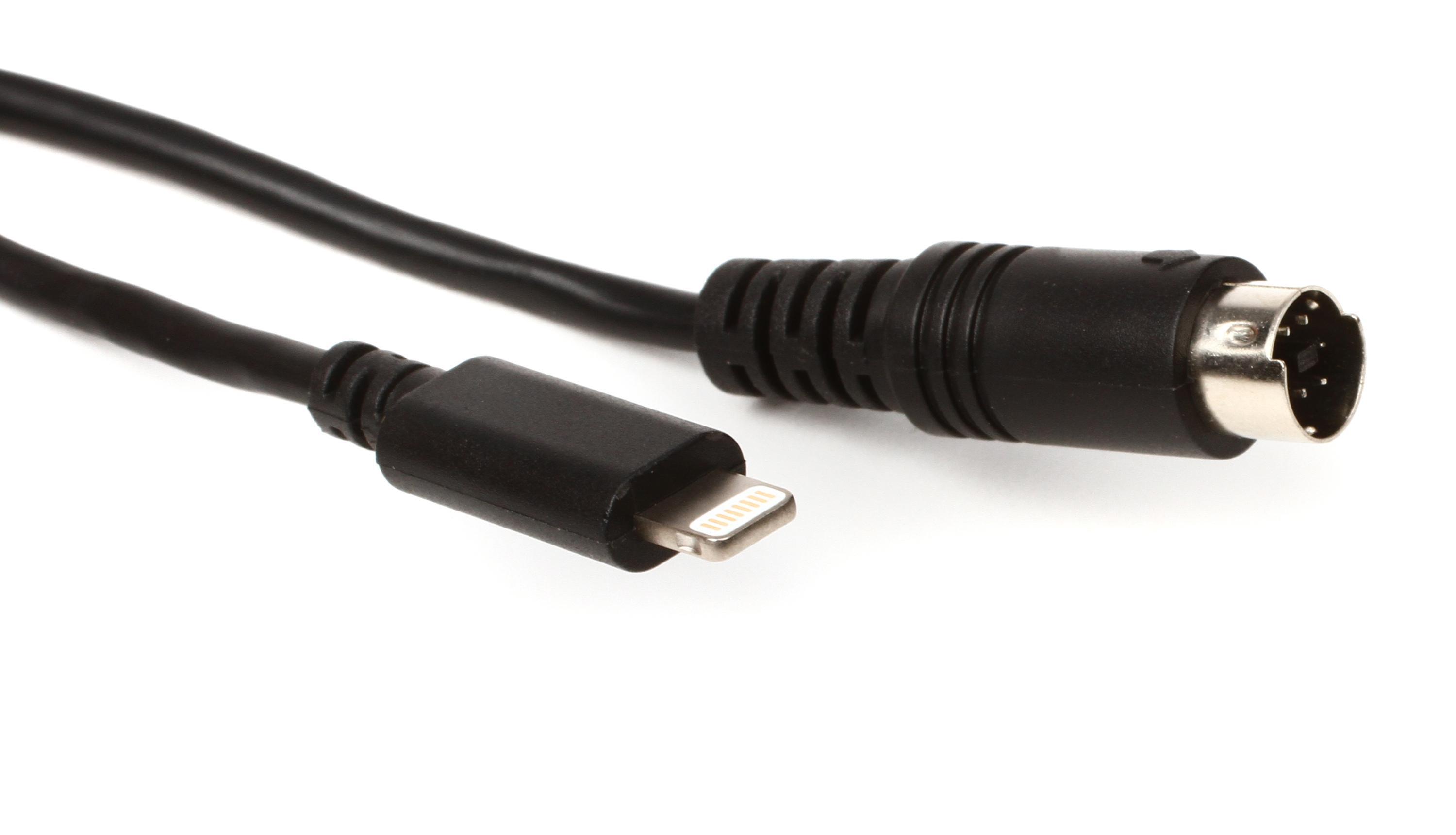 IK Multimedia Lightning to Mini-DIN Cable Sweetwater