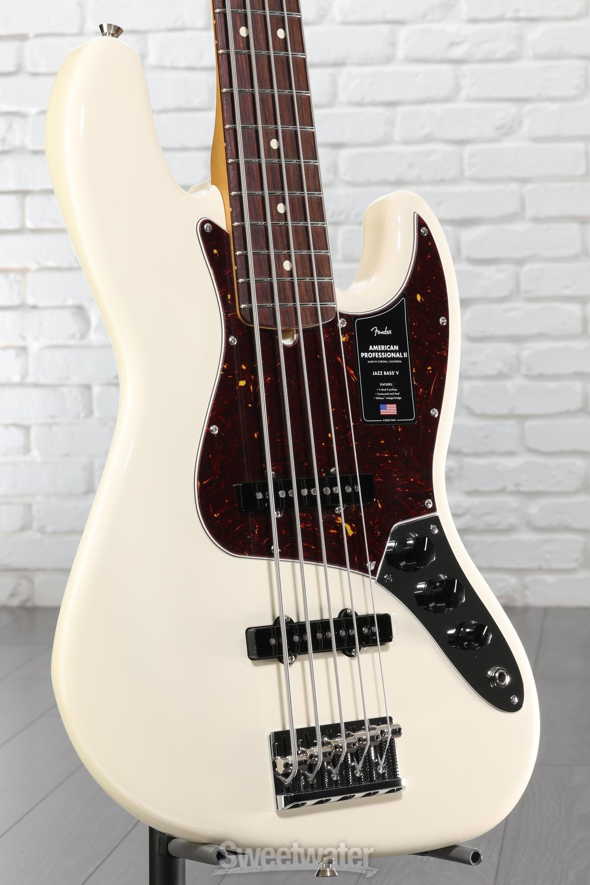 ベース Fender USA ProfessionalII PrecisionBassV Fender American Professional II Precision Bass V - 3-color