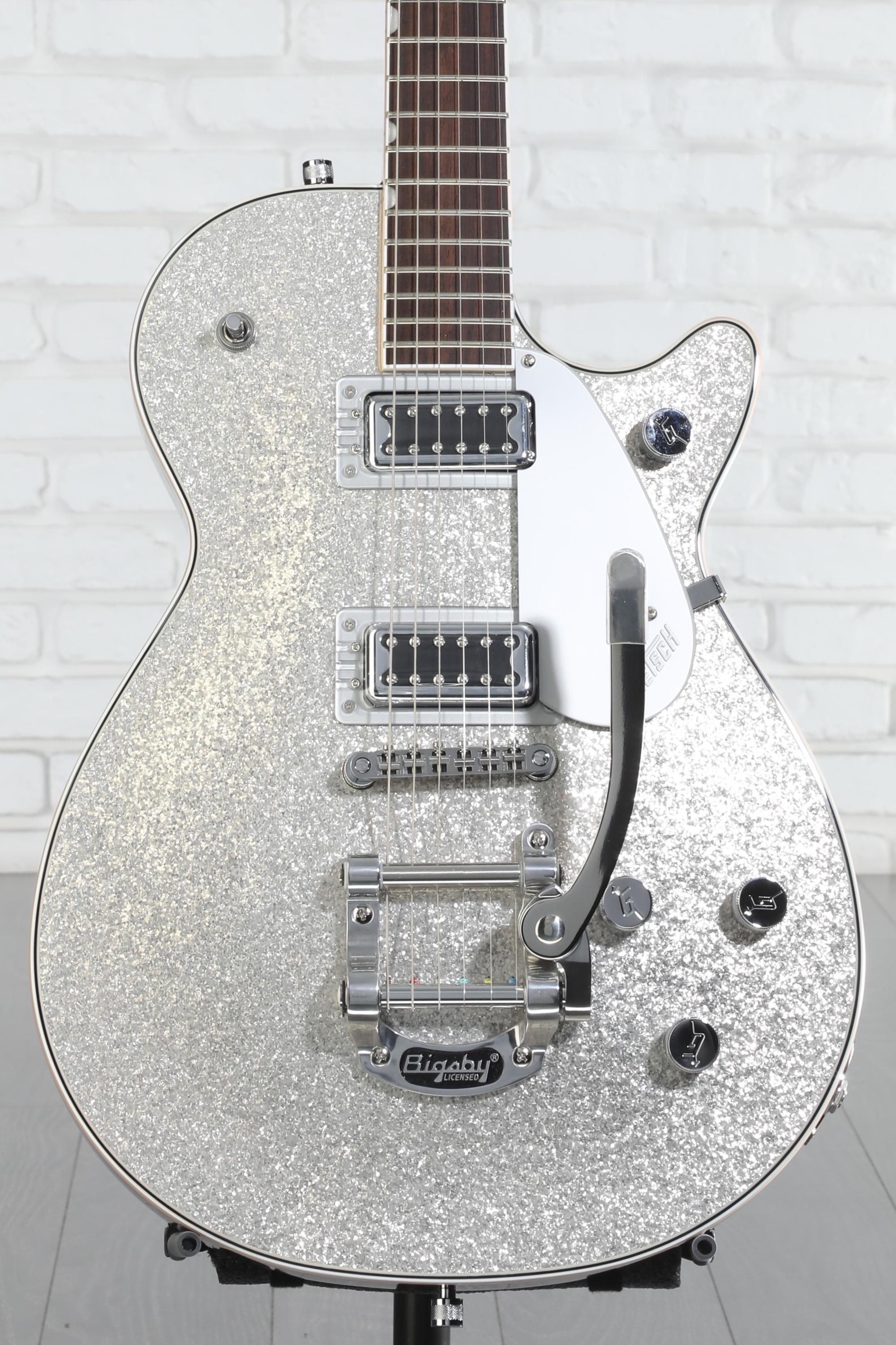 Gretsch Electromatic Jet Electric Guitar - Silver Sparkle | Sweetwater