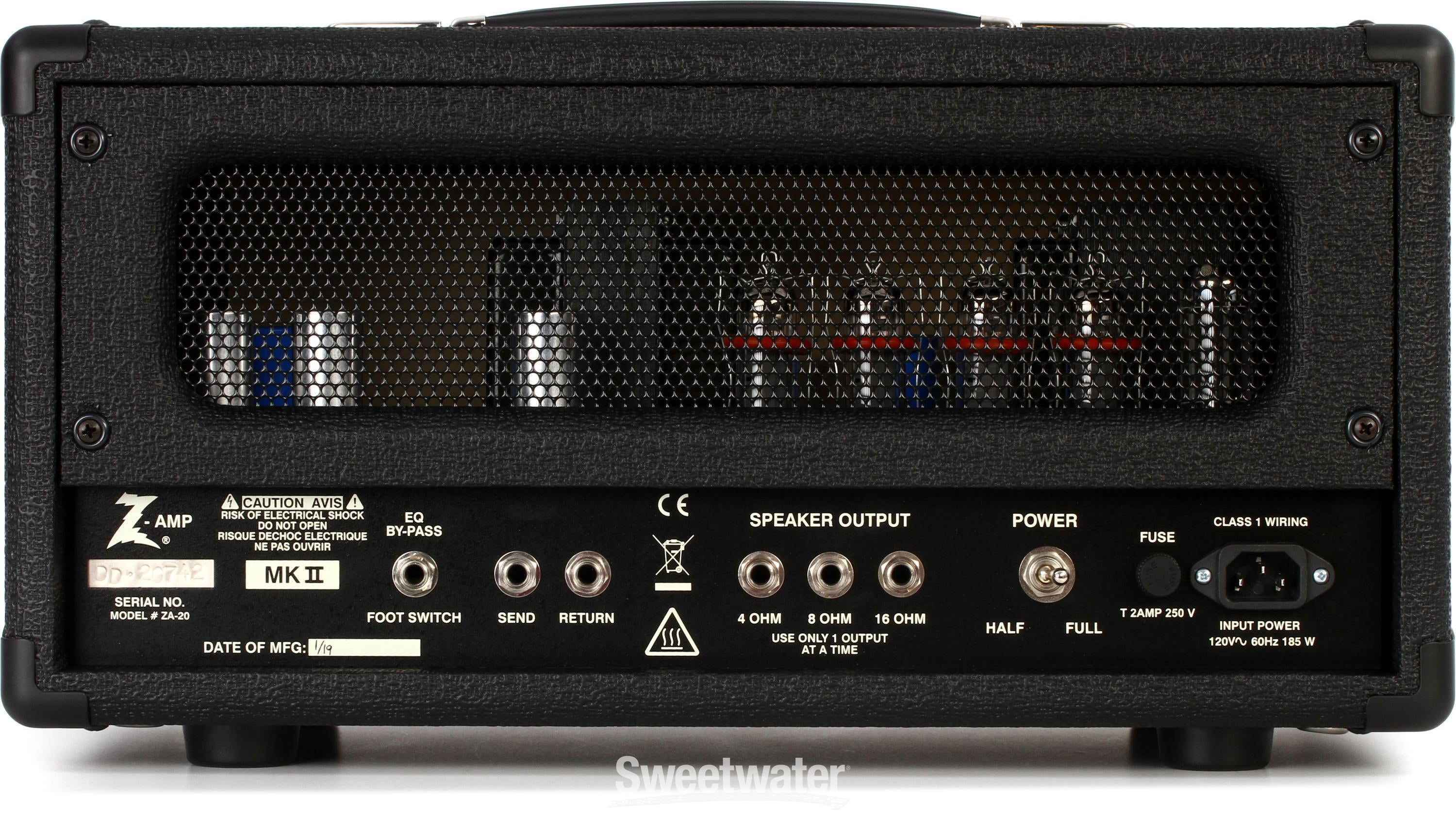 Dr. Z MAZ 38 NR MKII 38-watt Tube Head Reviews | Sweetwater