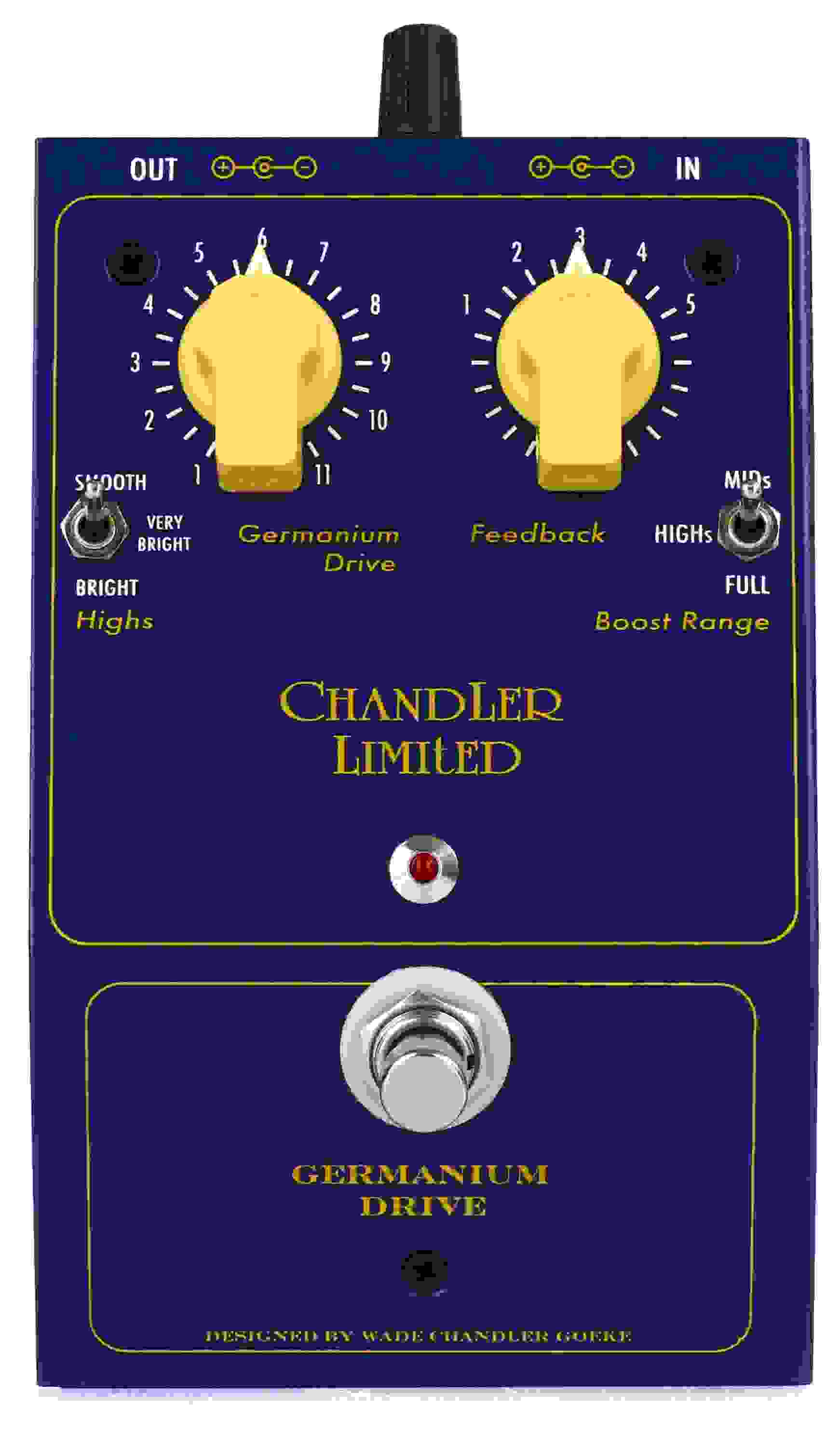 Chandler Limited Germanium Drive Distortion Pedal