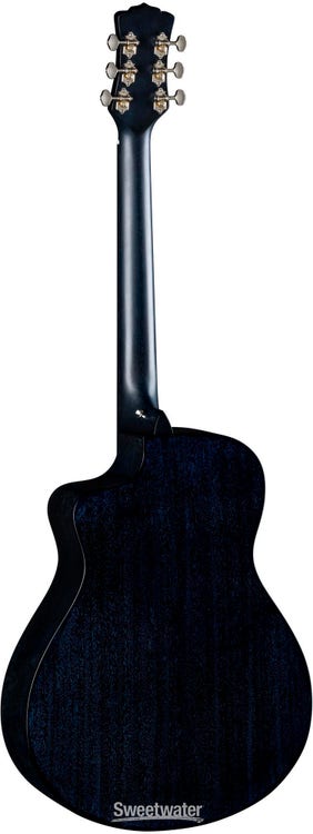 Luna High Tide Exotic Mahogany Nylon-string Acoustic-electric Guitar -  Satin Natural