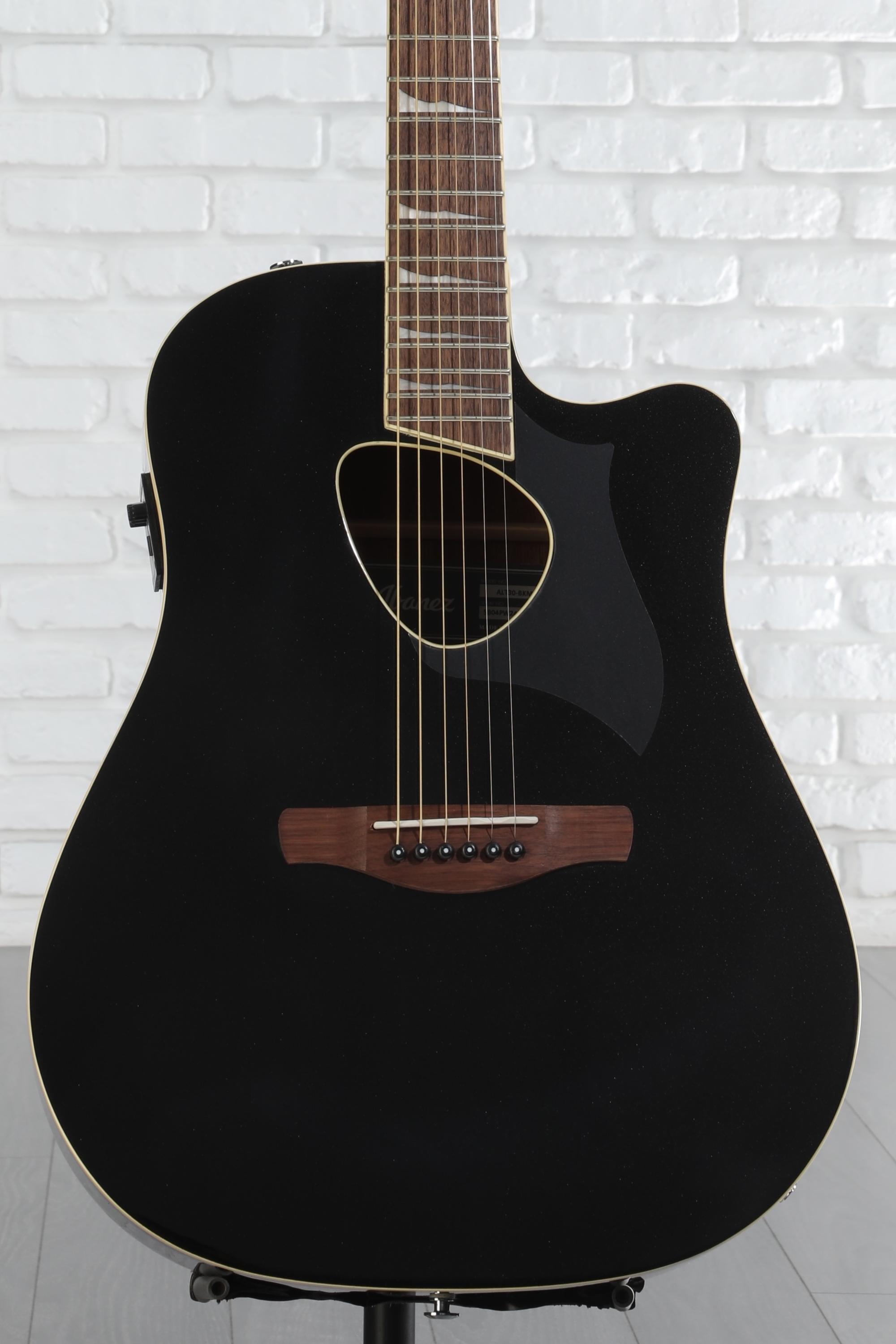 Ibanez Altstar ALT30 Acoustic-Electric Guitar - Black