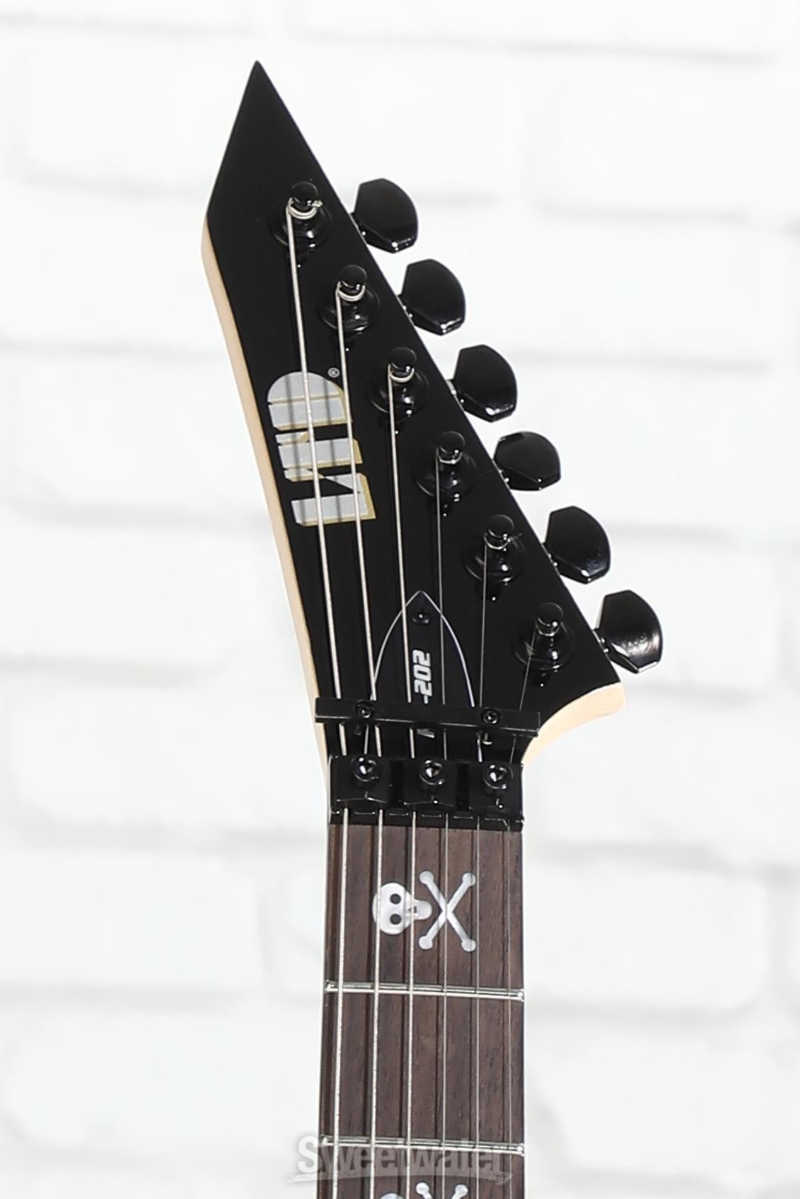 ESP LTD Kirk Hammett Signature KH-202 - Black | Sweetwater