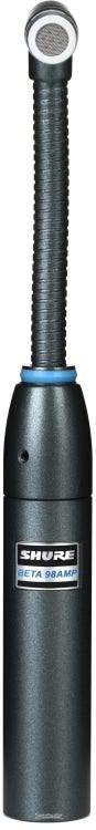 Shure Beta 98AMP/C-3PK Cardioid Condenser Gooseneck Microphone with XLR Preamp - 3-pack