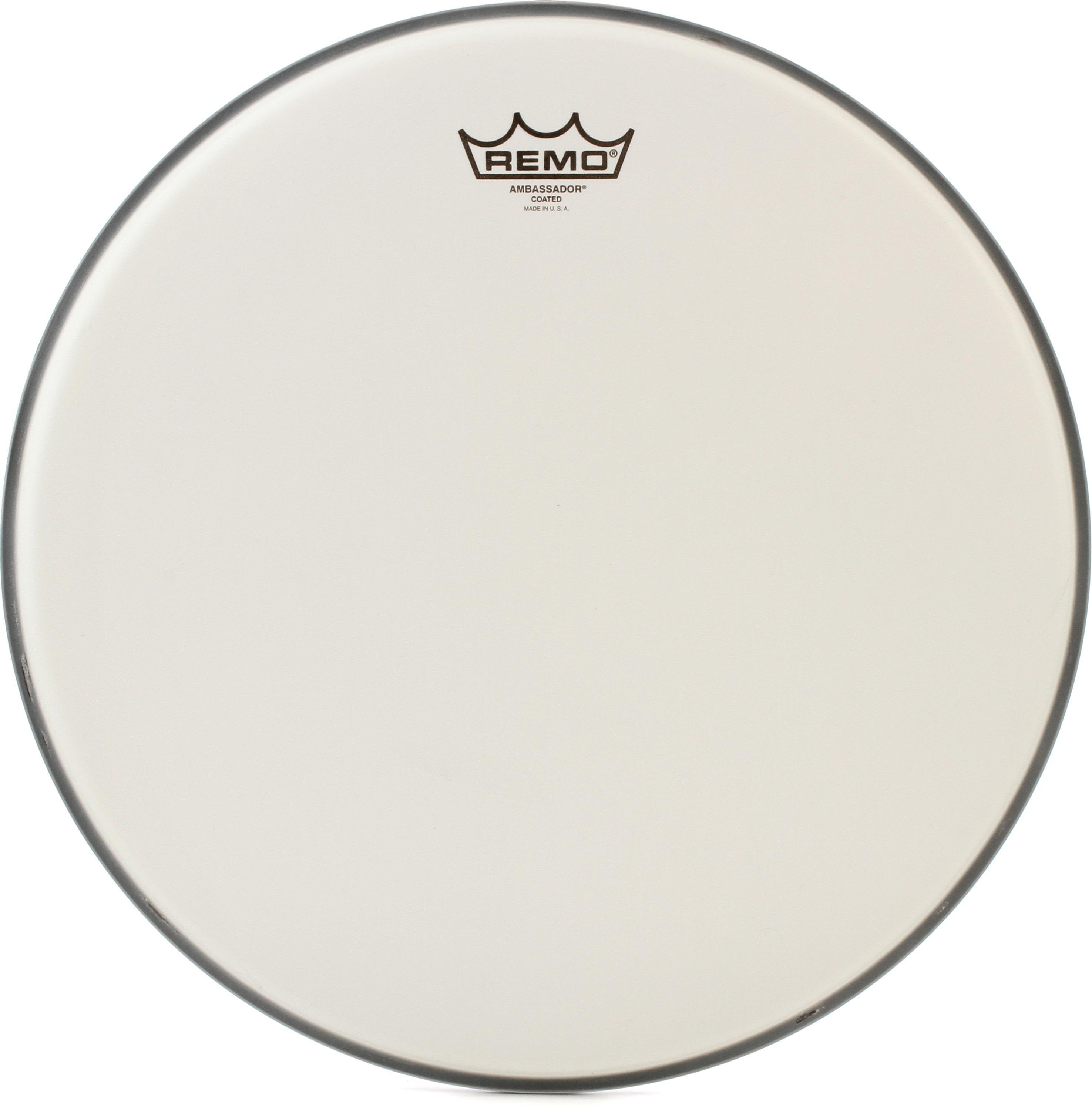 pearl ティンバレスcoated ambassador by REMO Remo Ambassador Coated Drumhead - 15 inch | Sweetwater