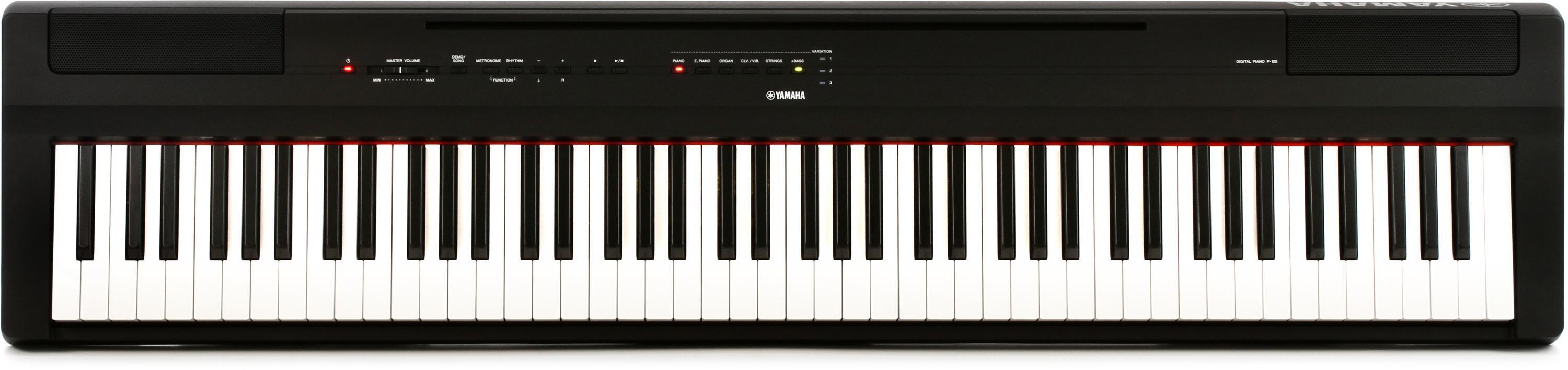 Yamaha P  key Weighted Action Digital Piano   Black