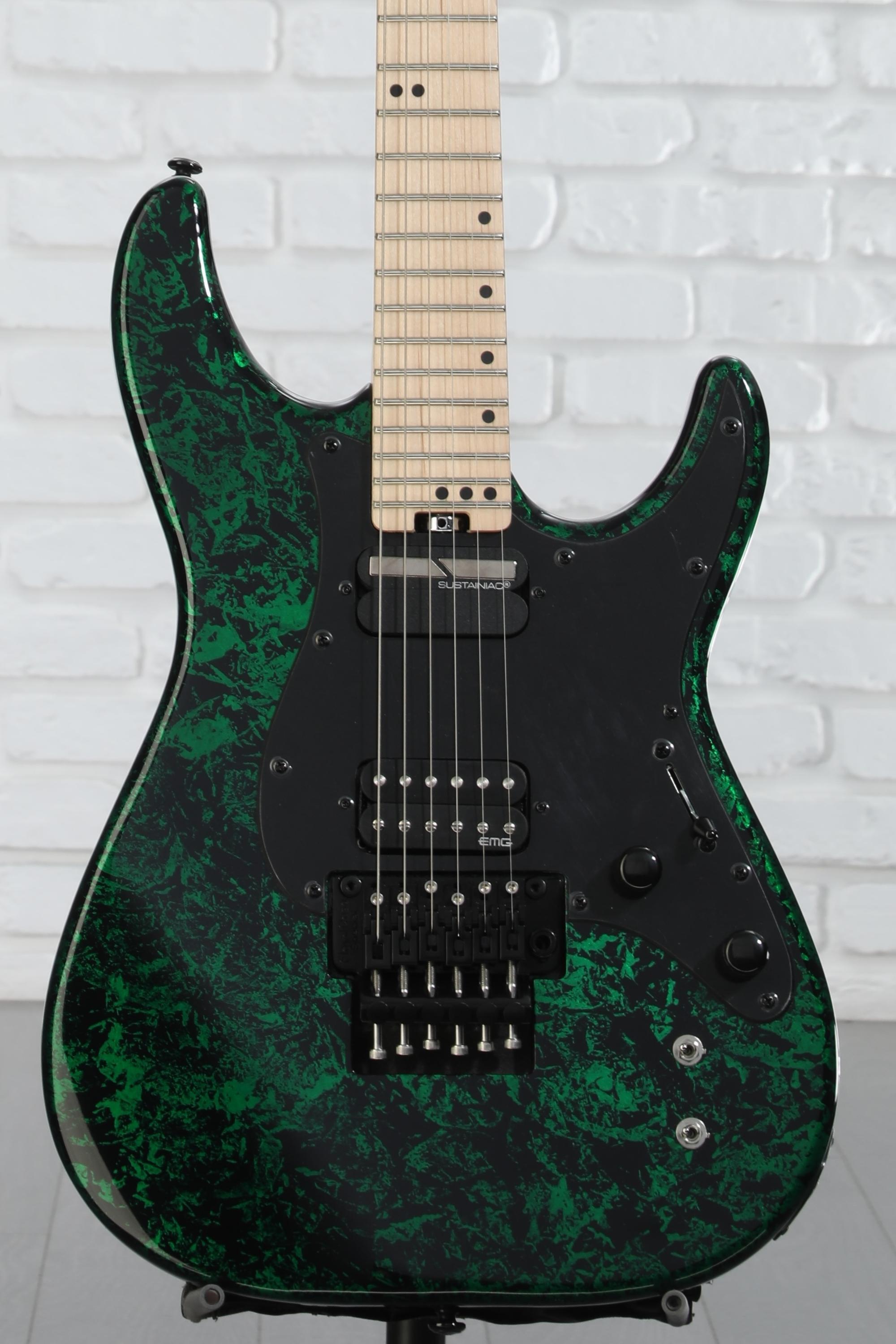 Schecter Sun Valley Super Shredder FR-S - Green Reign