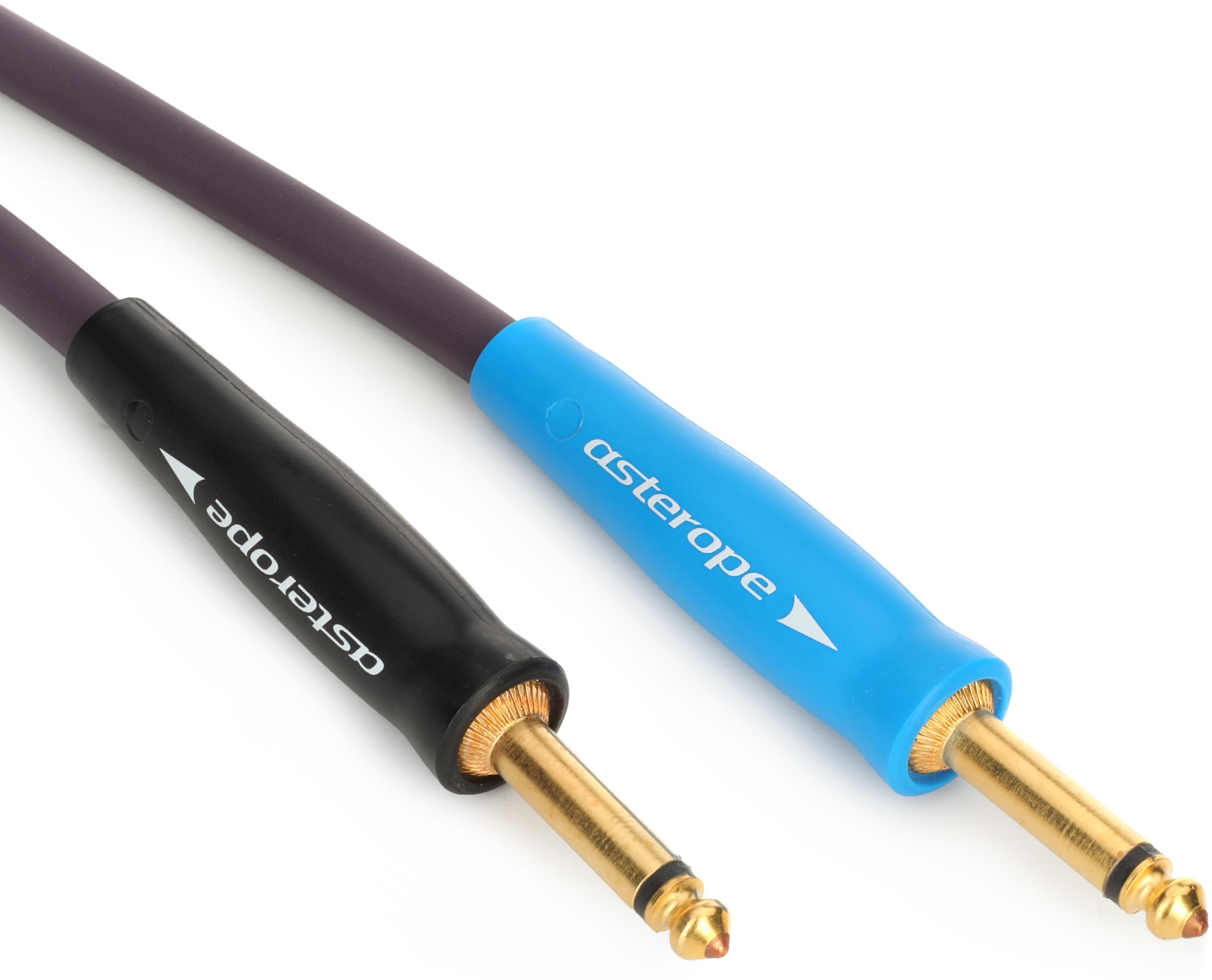Asterope AST-G03-RSN Straight to Right Angle Pro Bass Cable