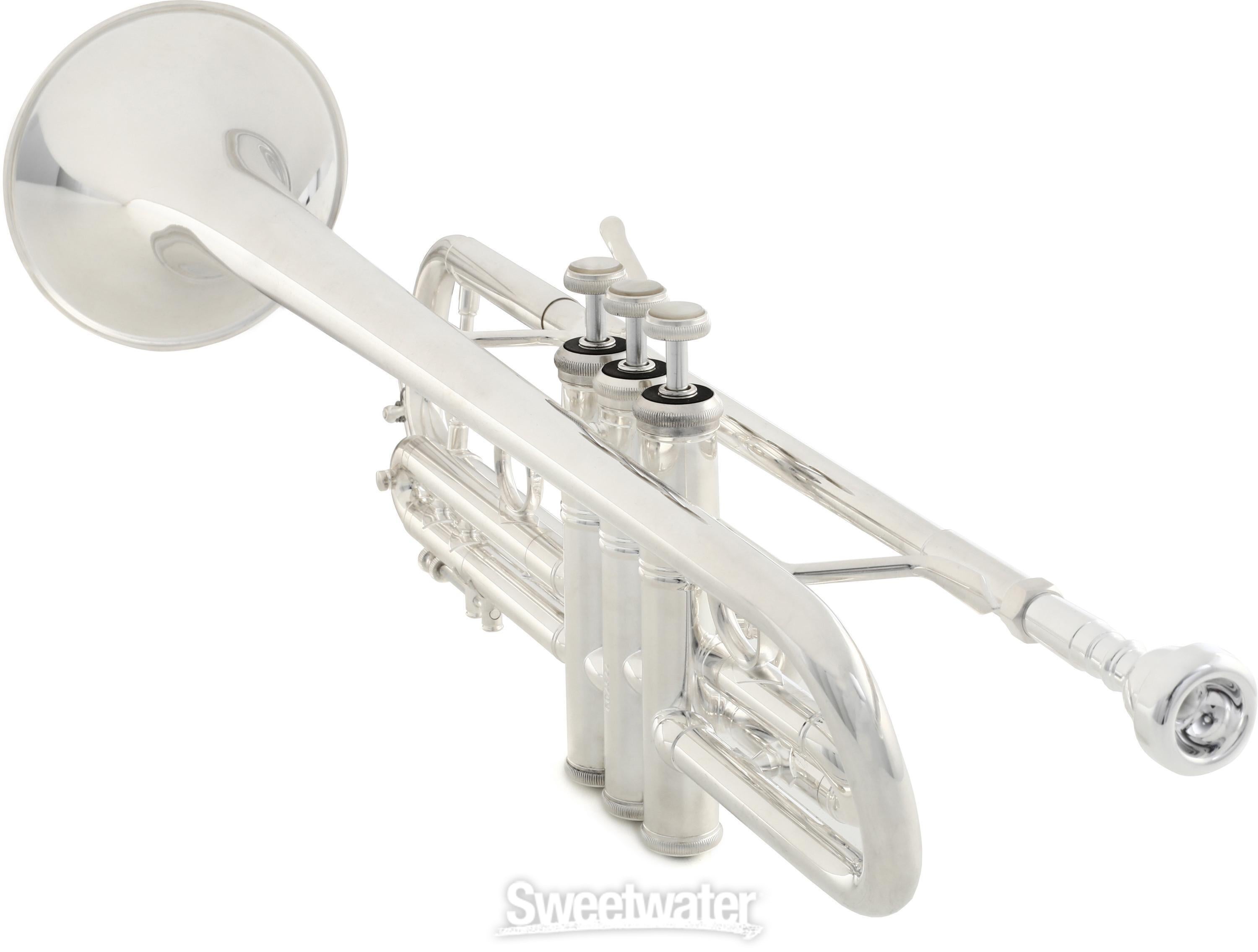 Bach LR180 Stradivarius Professional Bb Trumpet - Silver