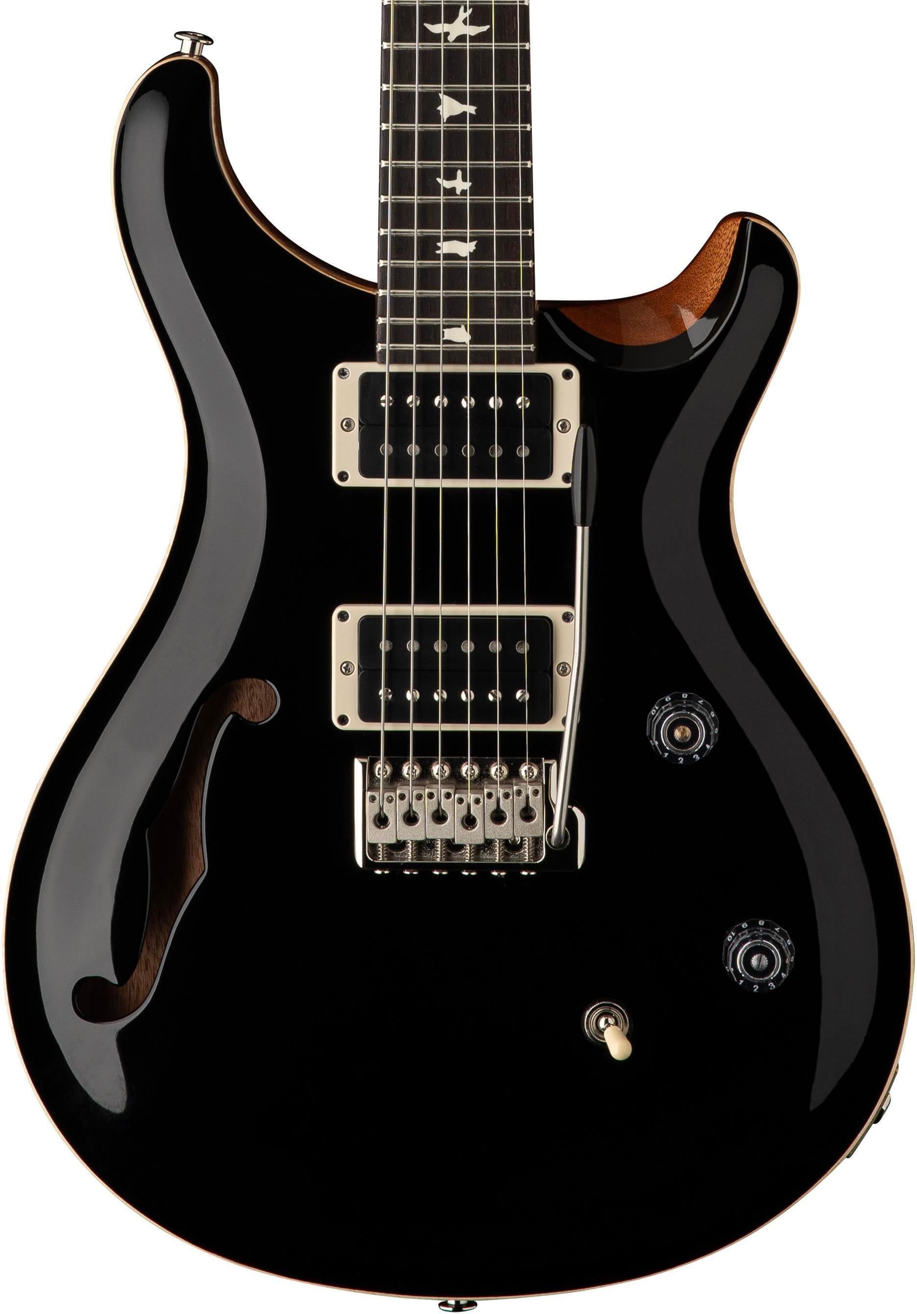 PRS CE 24 Semi-Hollowbody Electric Guitar - Black Top