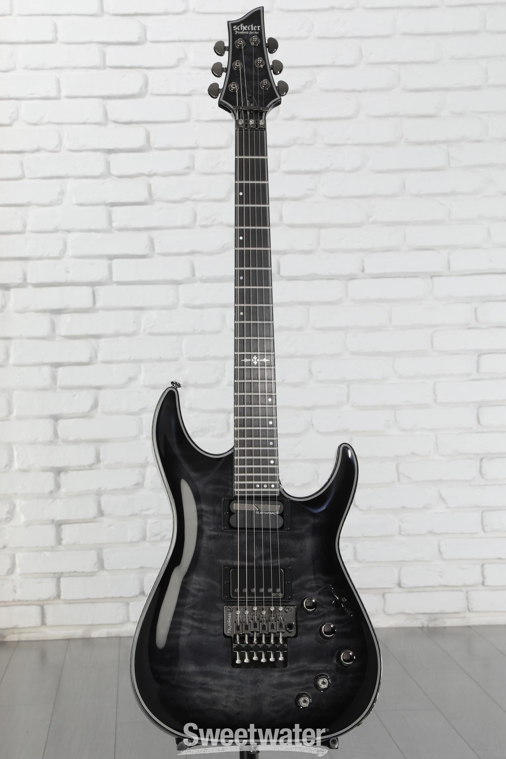 な*。様 SCHECTER HELLRAISER HYBRID C-1 FR Schecter Hellraiser Hybrid C-1 FR-S Electric Guitar - Trans
