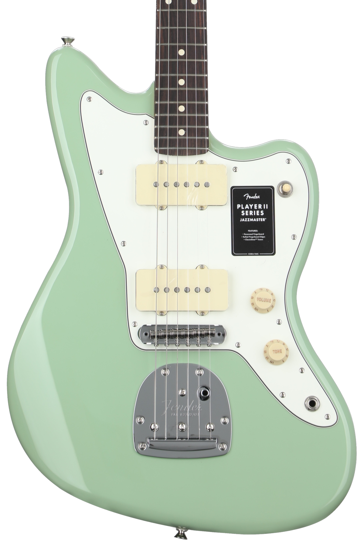 Fender Player II Jazzmaster Electric Guitar - Black | Sweetwater