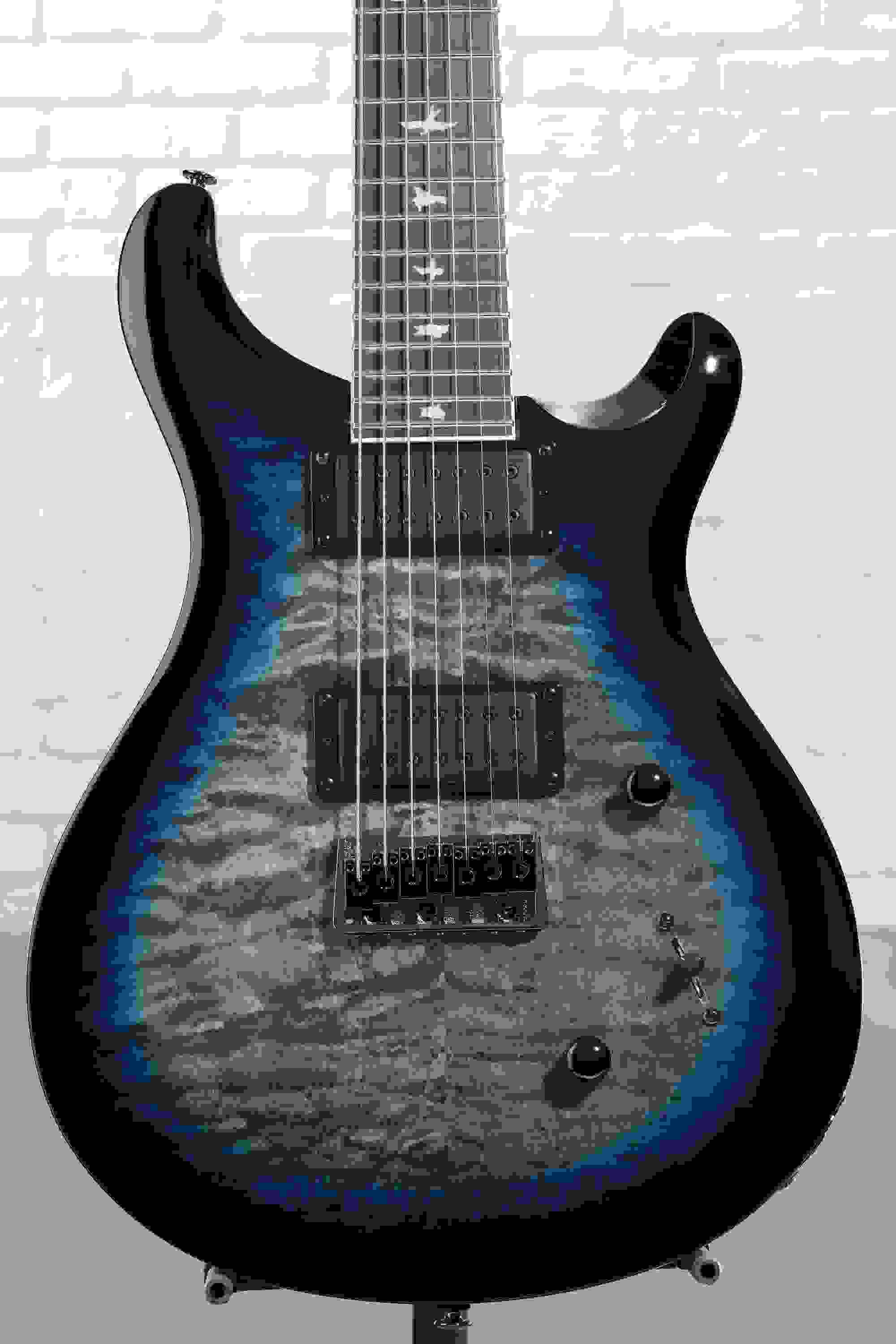 PRS SE Mark Holcomb SVN Signature 7-string Electric Guitar - Holcomb Blue Burst