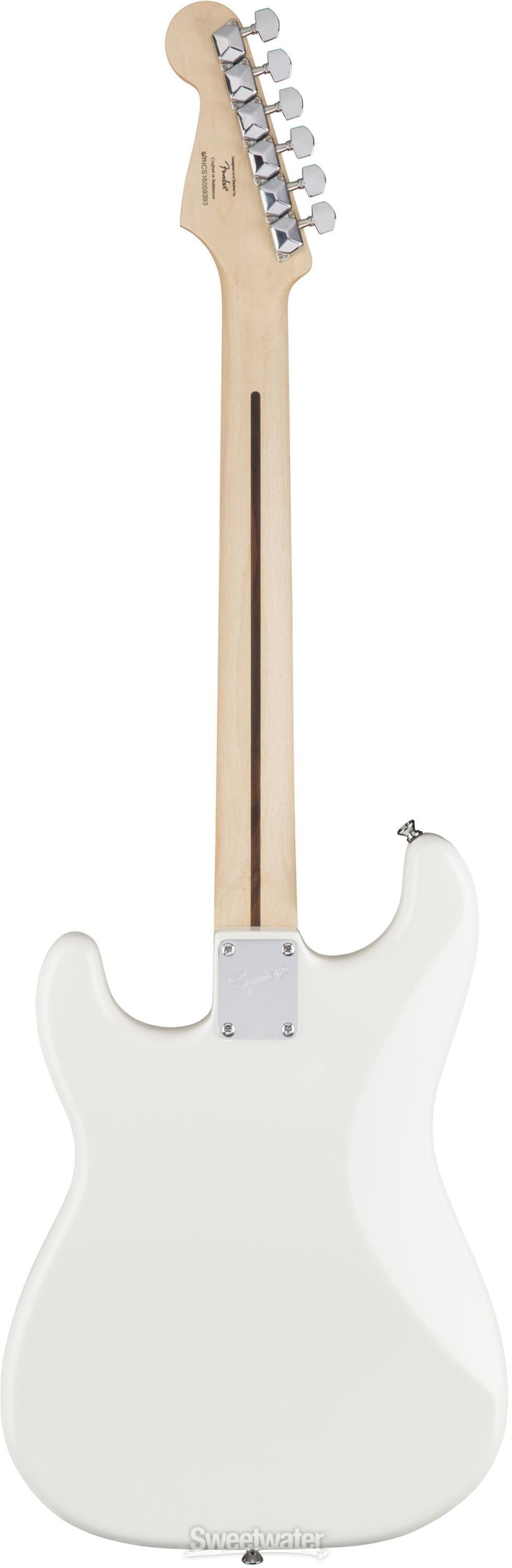 Squier Bullet Strat HSS HT - Arctic White with Rosewood