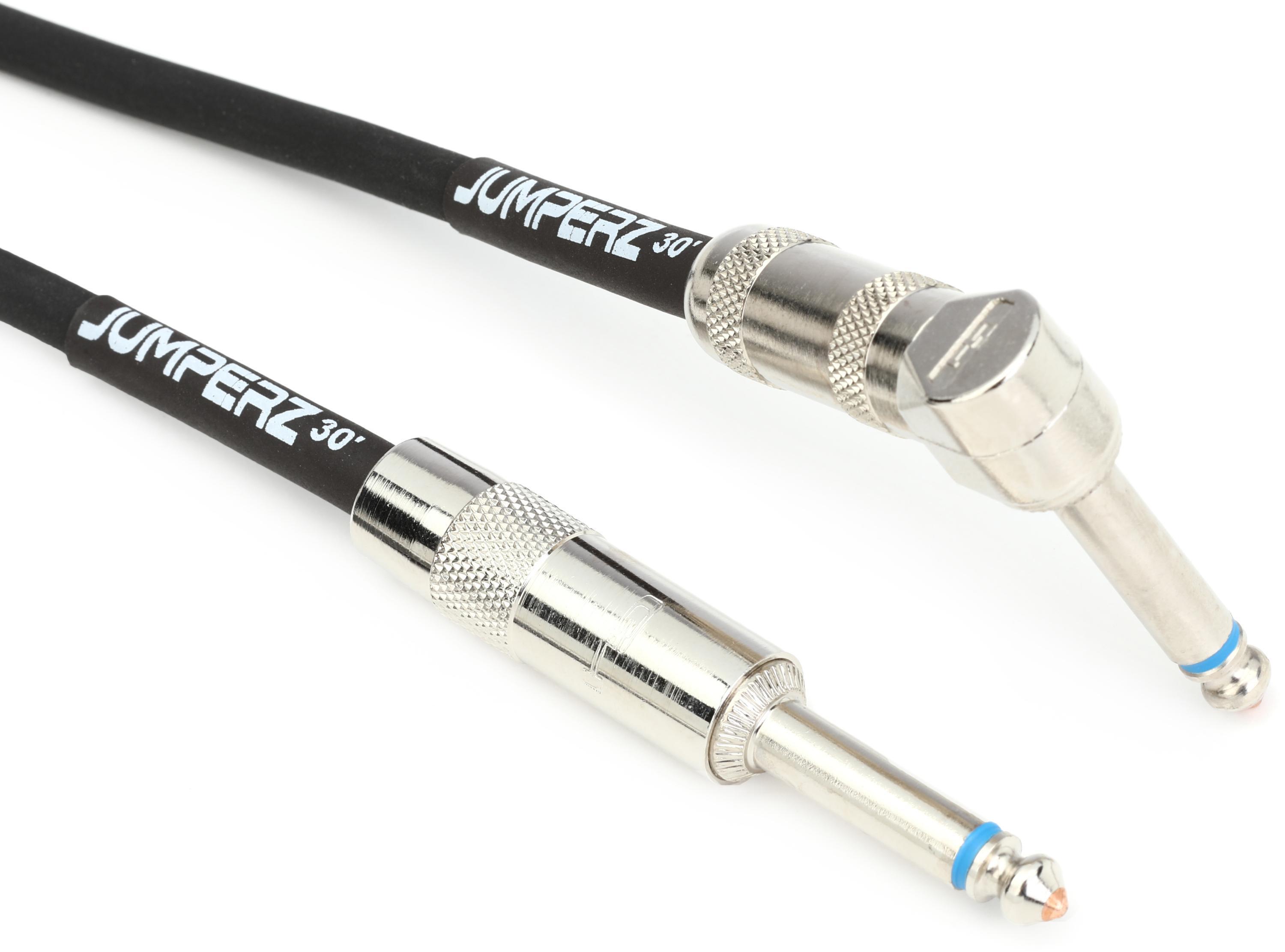 Photo of JUMPERZ Blue Line Instrument Patch Cable - 30 feet