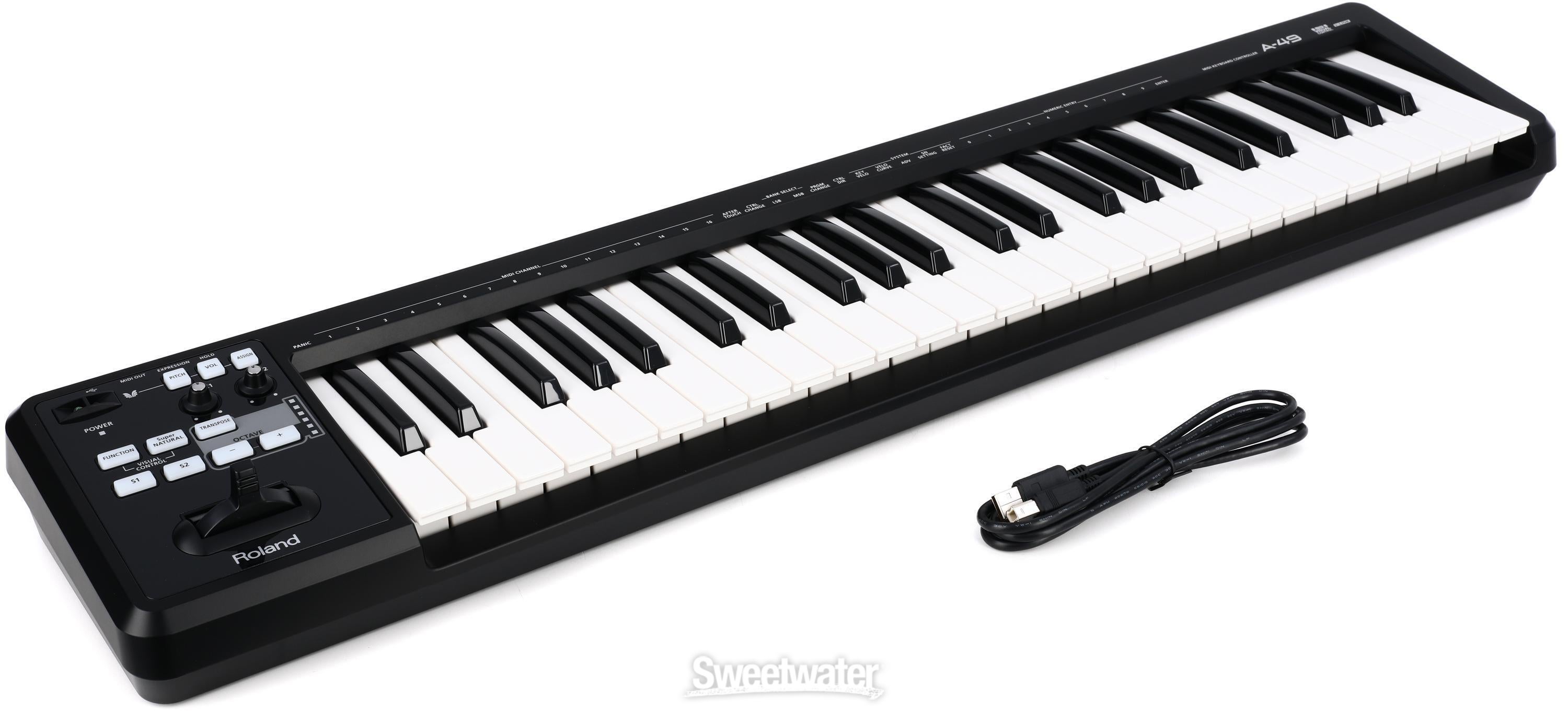 Roland MIDI キーボードコントローラー A-49-