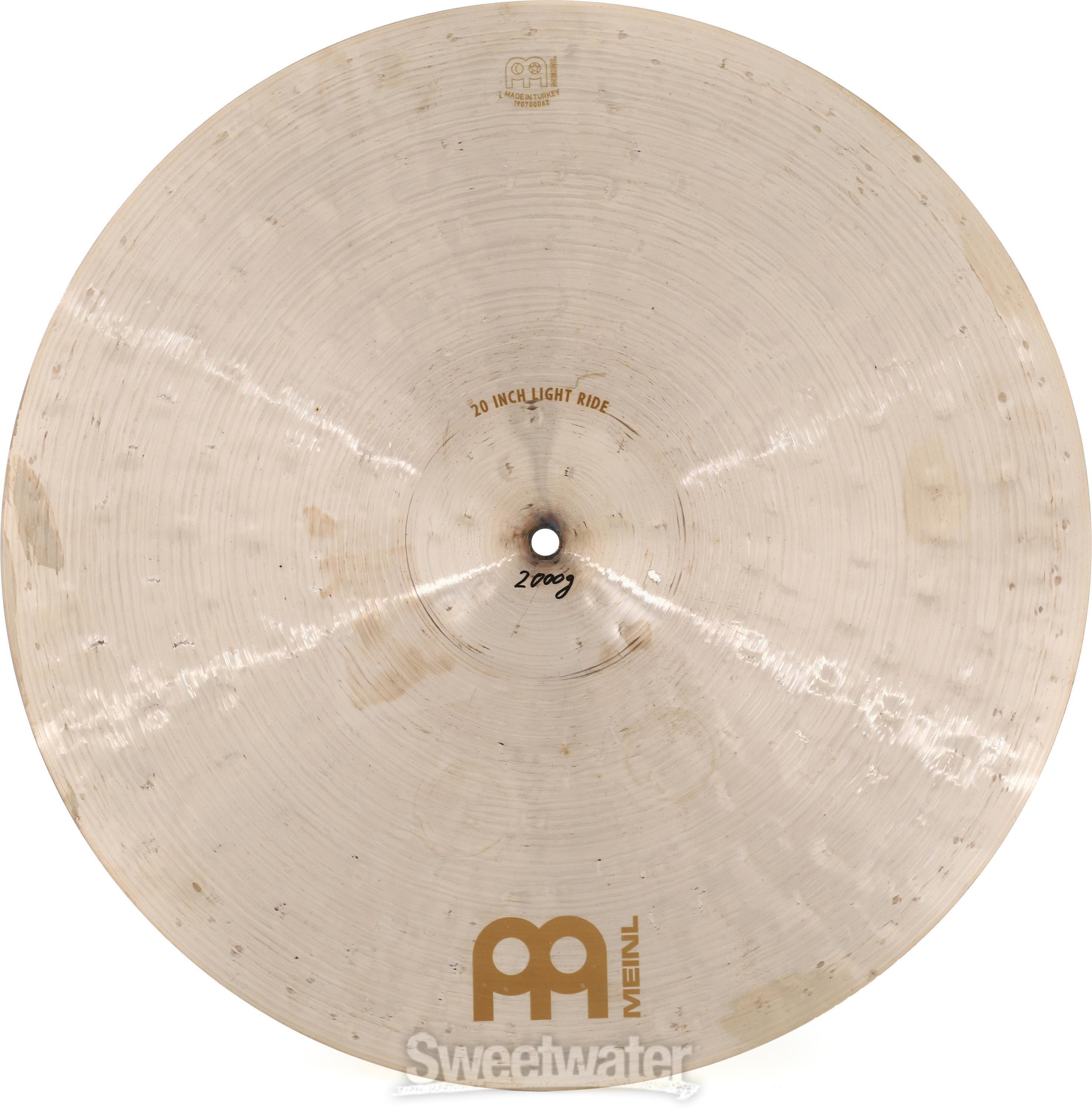 Meinl Cymbals 20 inch Byzance Foundry Reserve Light Ride Cymbal