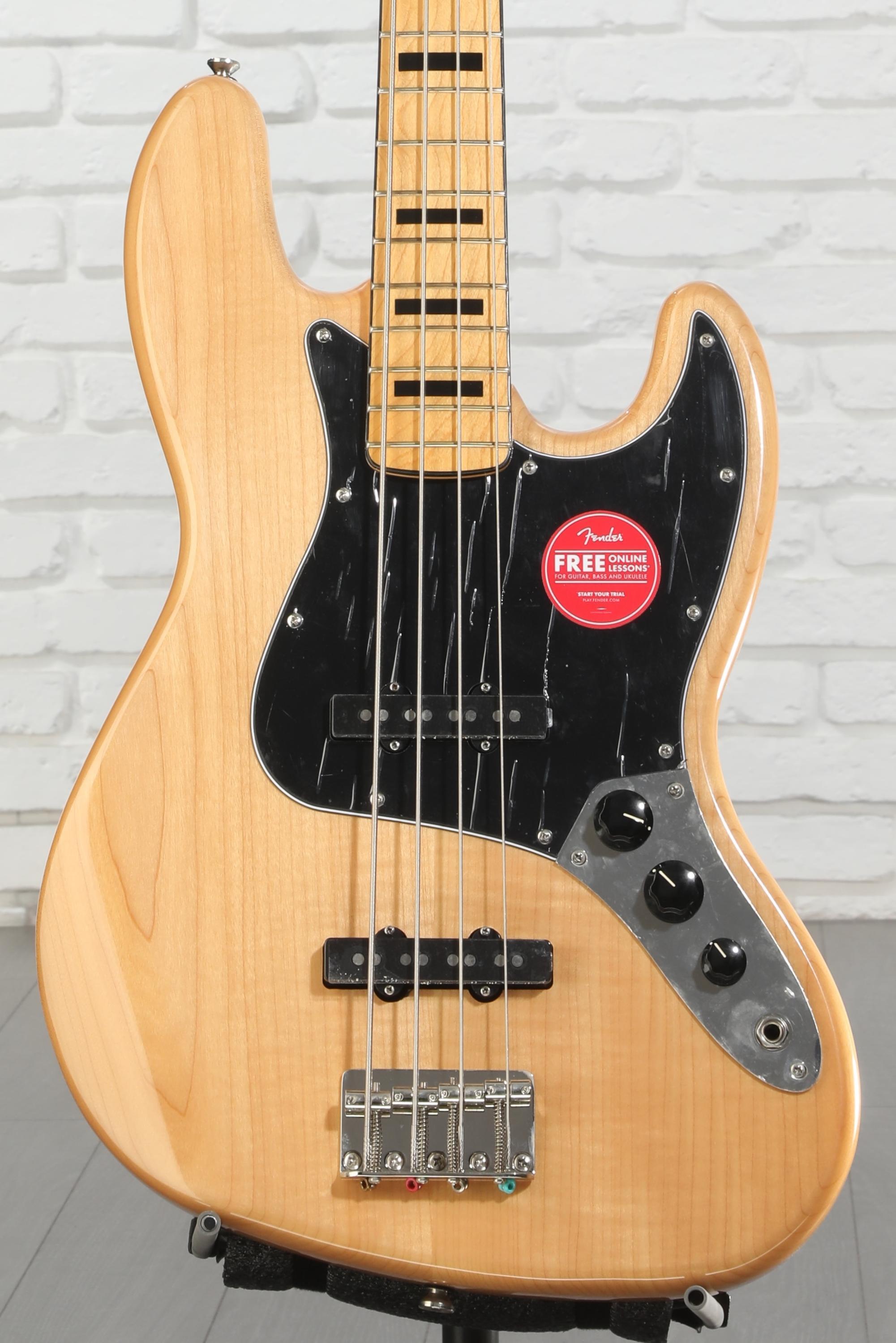 Squier Classic Vibe '70s Jazz Bass - Natural | Sweetwater