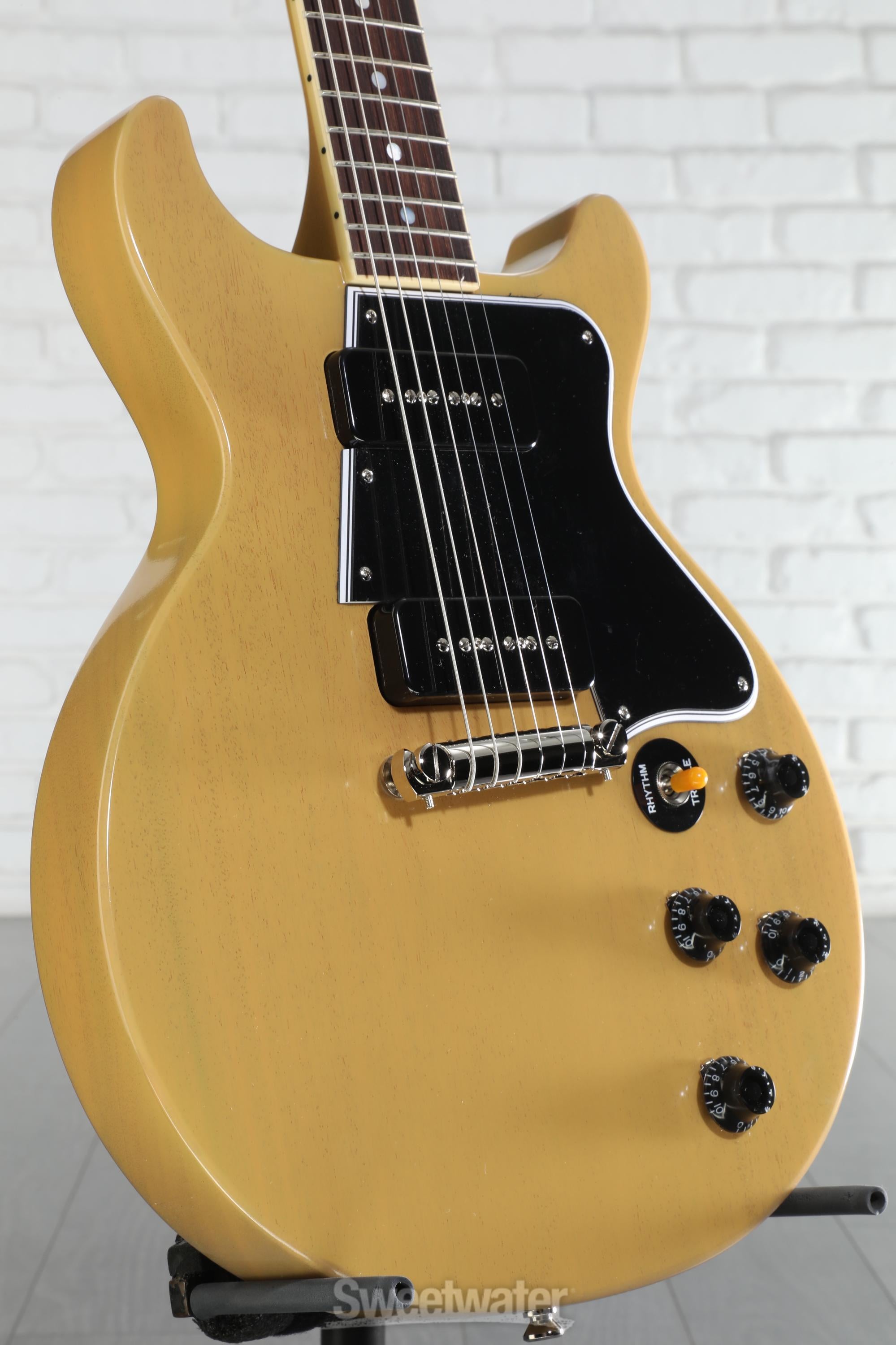 ギター Epiphone Les Paul Special DC TV Yellow Epiphone Les Paul Special Electric Guitar - TV Yellow | Sweetwater