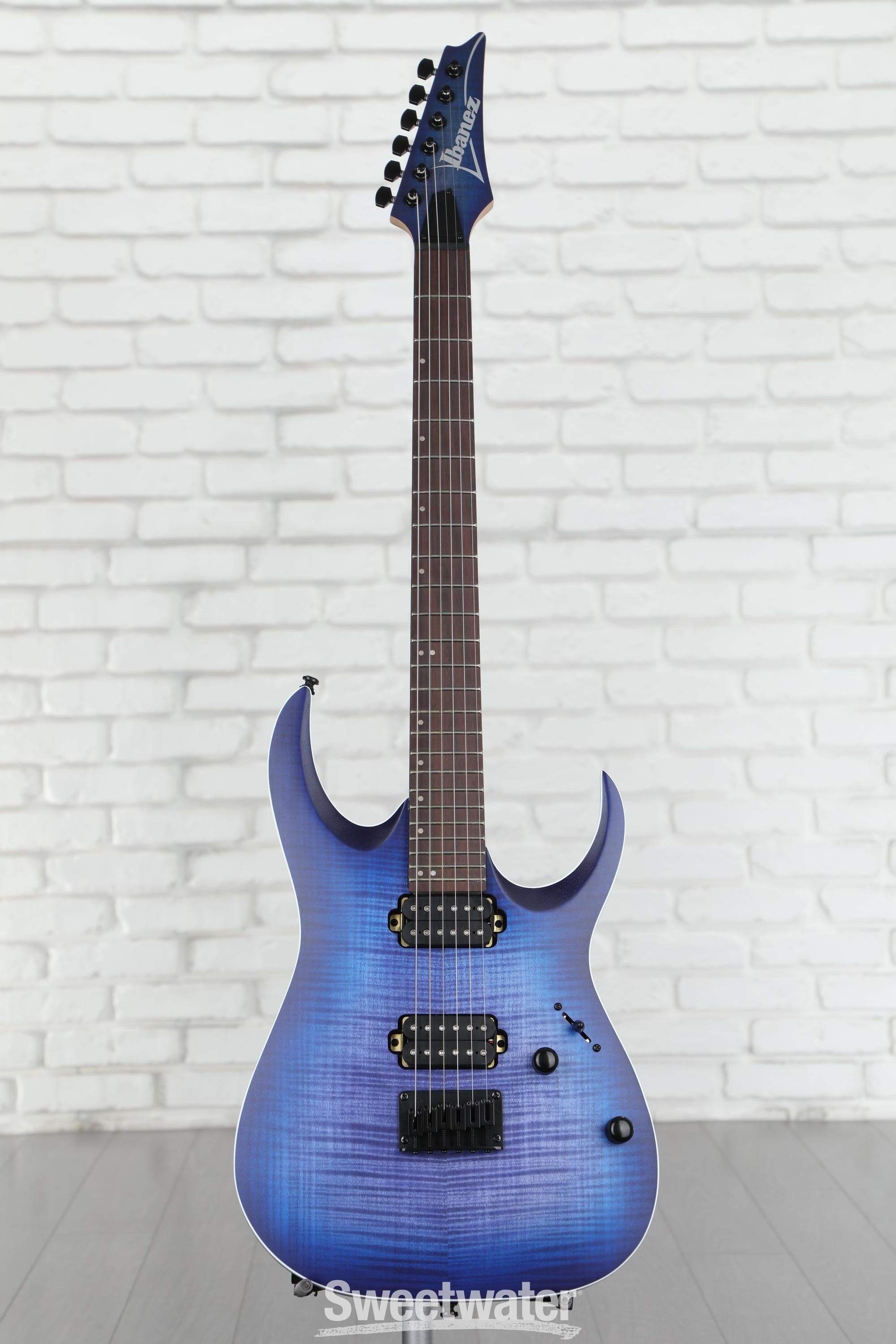 Ibanez RGA42FM - Blue Lagoon Burst Flat | Sweetwater