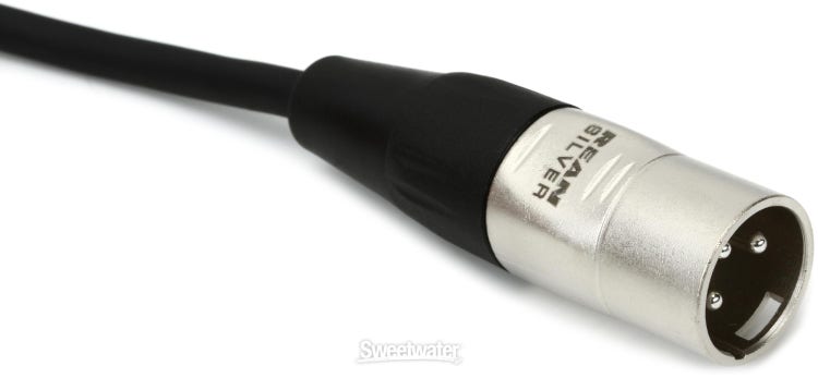 Hosa HSX-003 Pro Balanced Interconnect - REAN 1/4-inch TRS Male to XLR3 Male - 3 foot