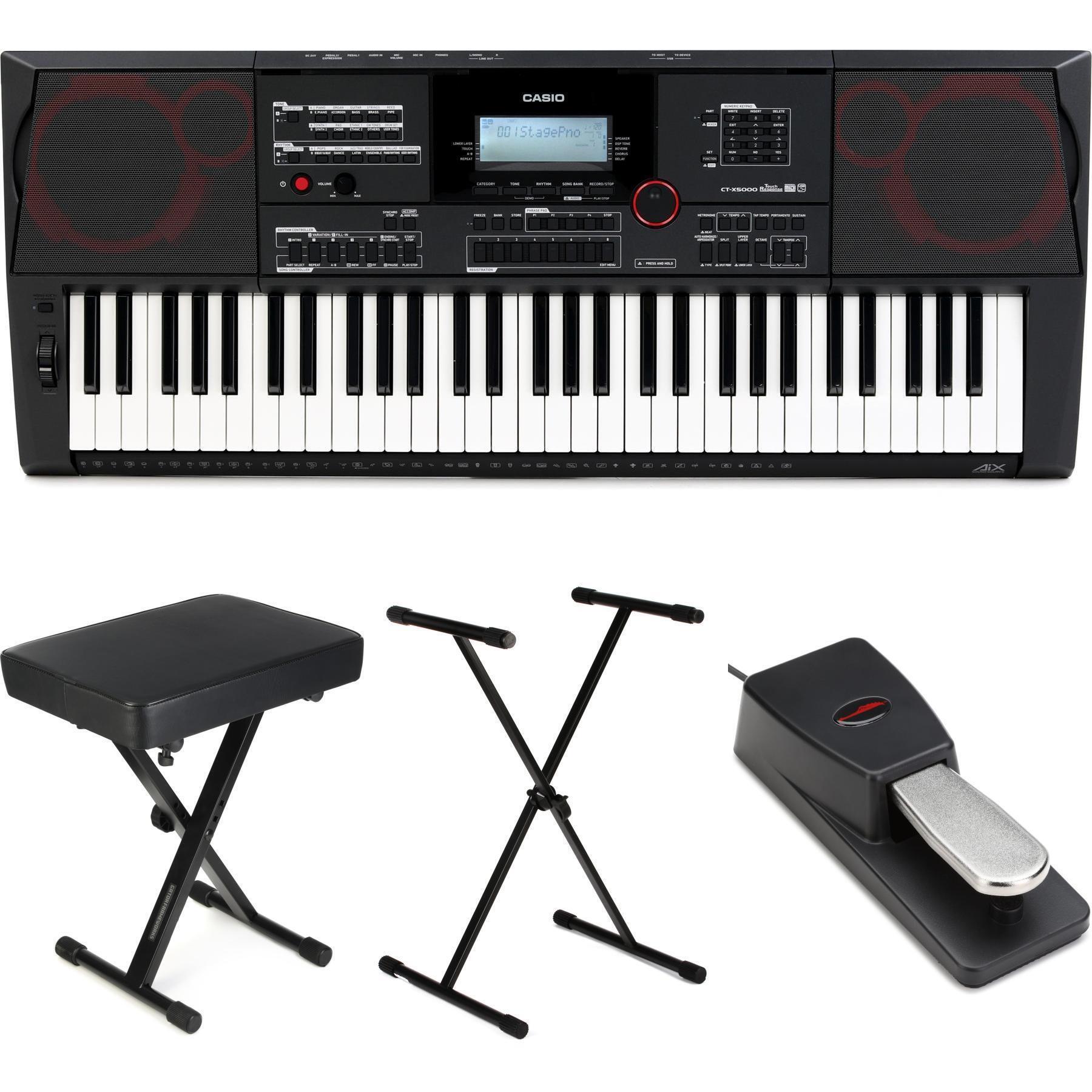 Casio CT-X5000 61-key Portable Arranger Keyboard | Sweetwater Casio CT-X5000 61-key Portable Arranger Keyboard | Sweetwater
