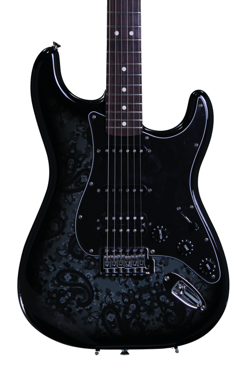 Fender Black Paisley Stratocaster HSS LTD - Black Paisley