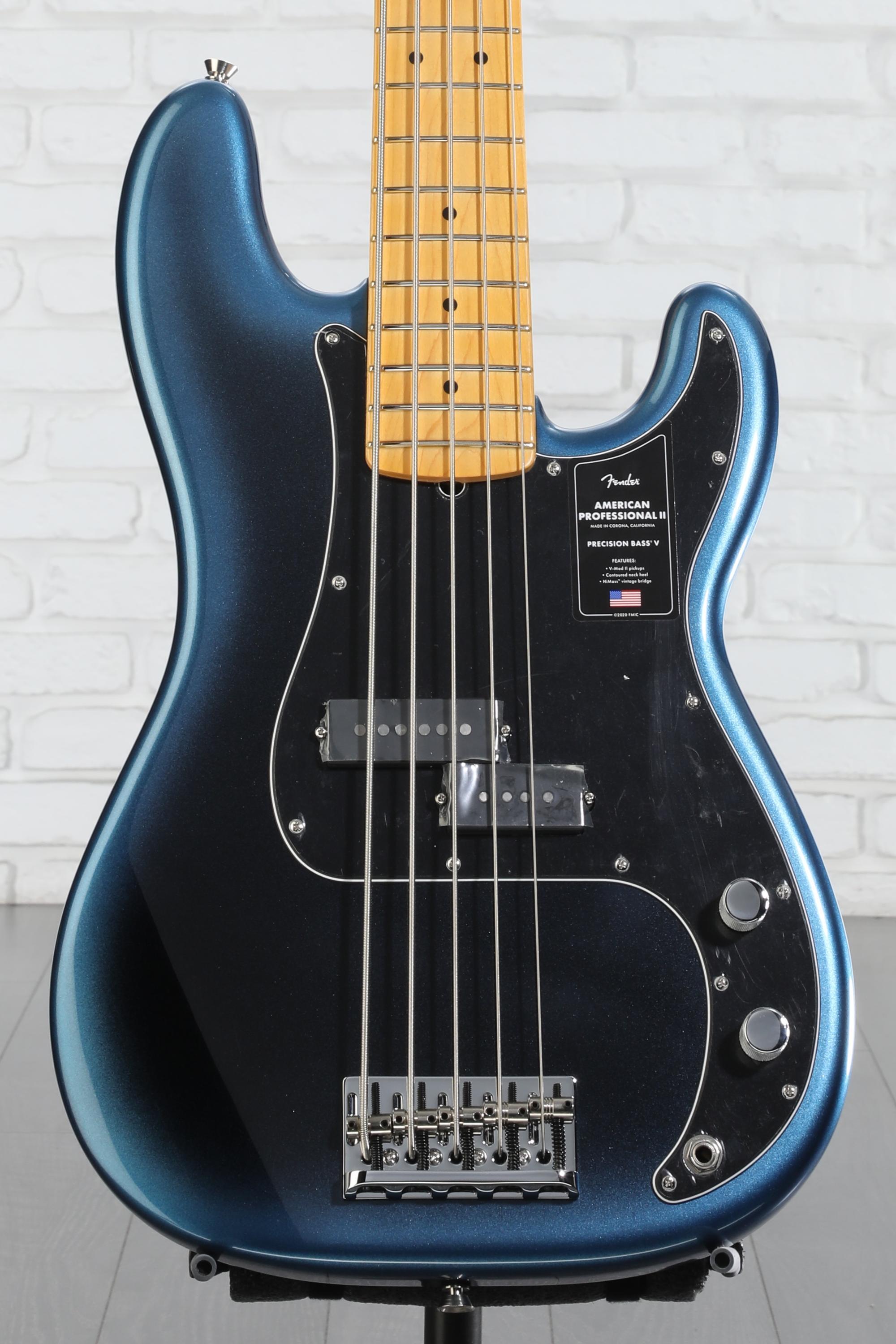 Fender American Professional II Precision Bass V - Dark Night