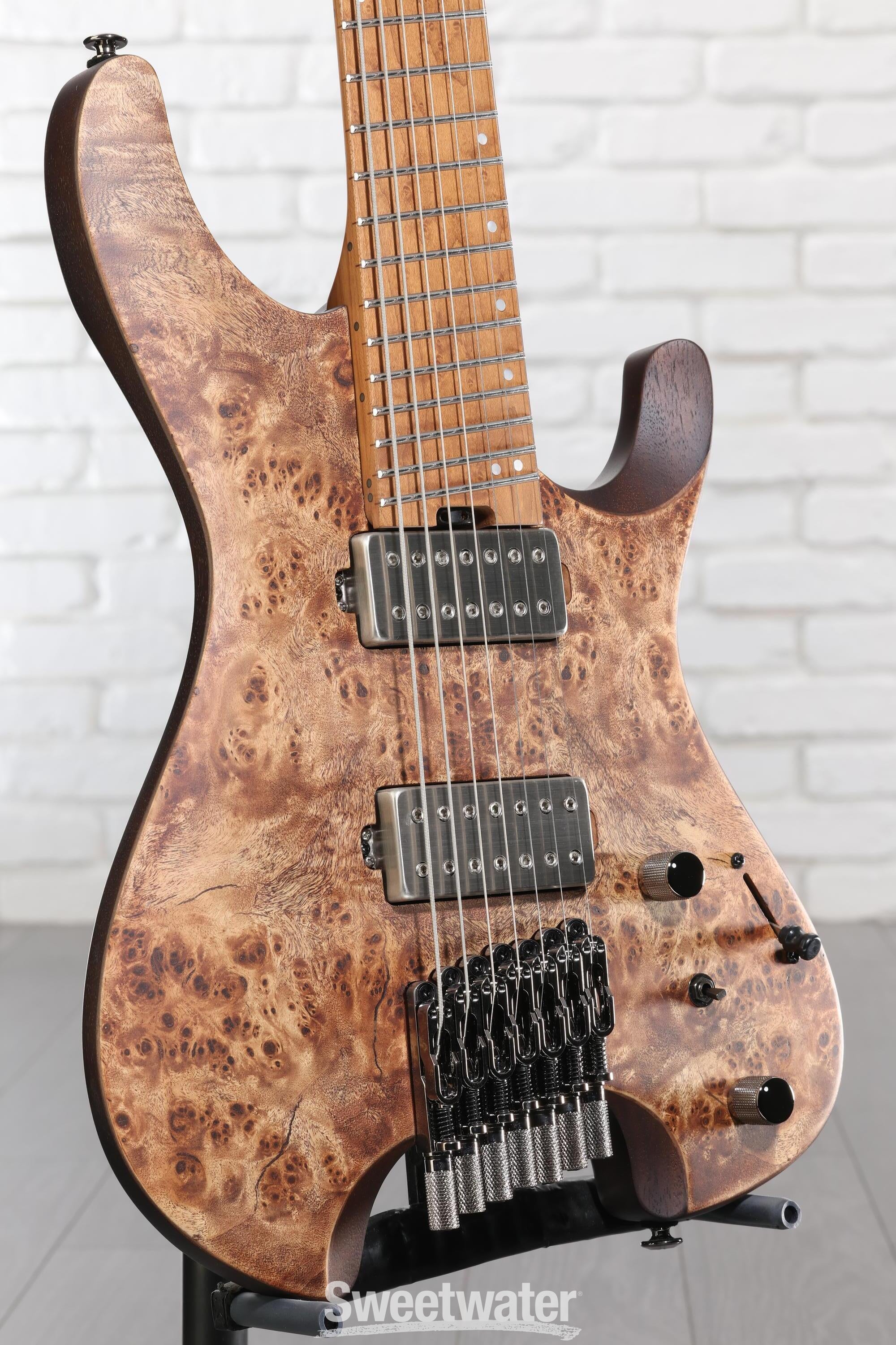 Ibanez QX527PB 7-string Electric Guitar - Antique Brown Stain