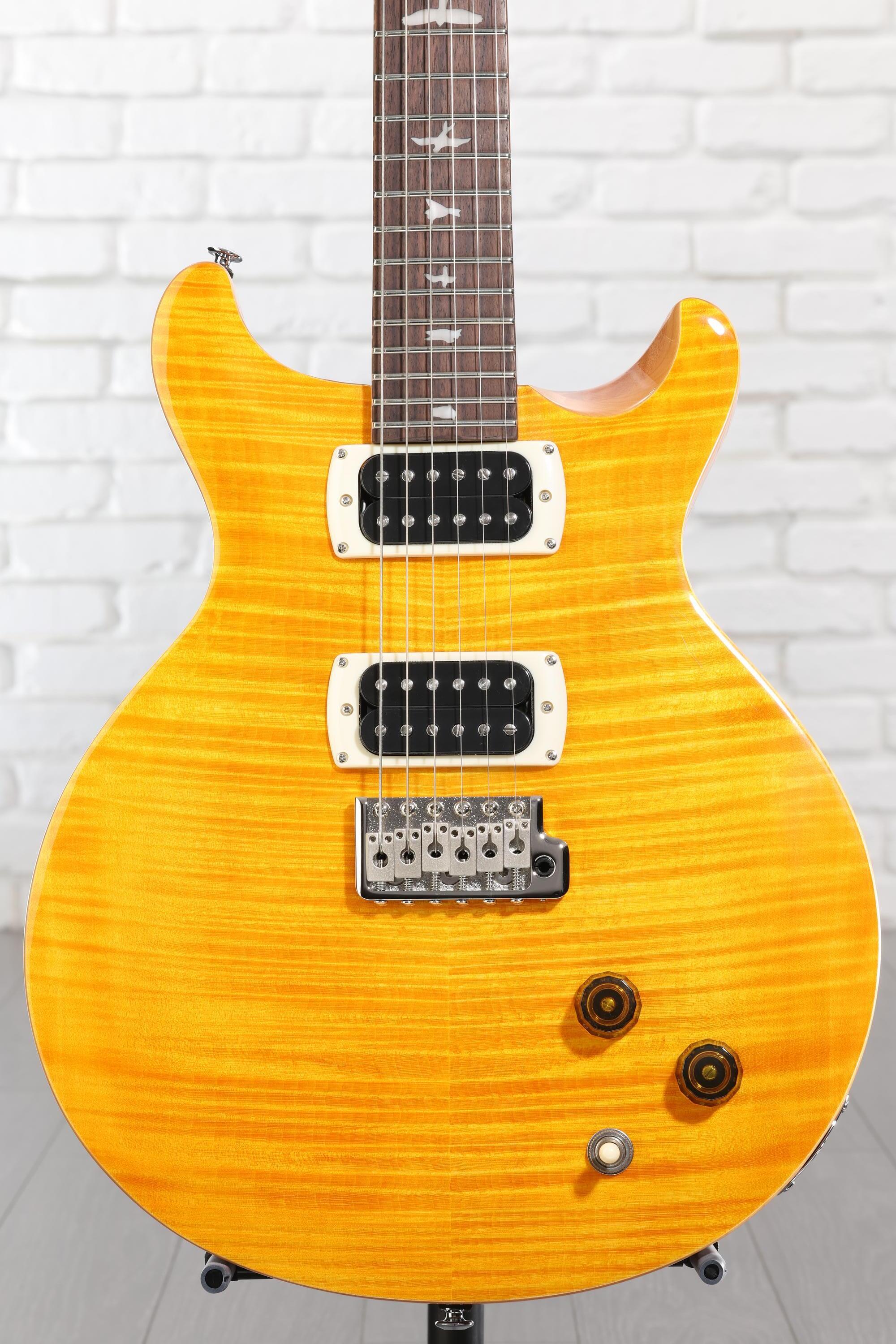 PRS SE Santana Electric Guitar - Santana Yellow | Sweetwater