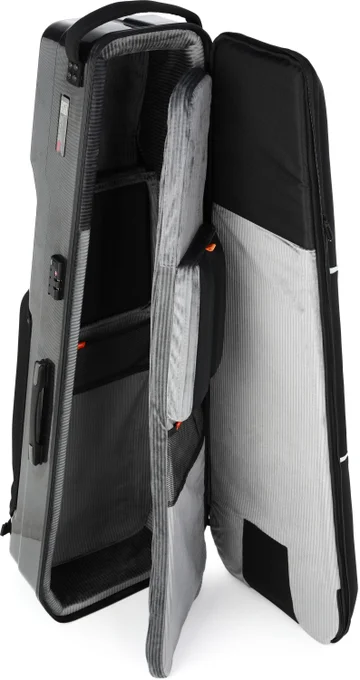 Gruv Gear Kapsule Duo Hybrid Gig Bag for two Electric Basses - Black