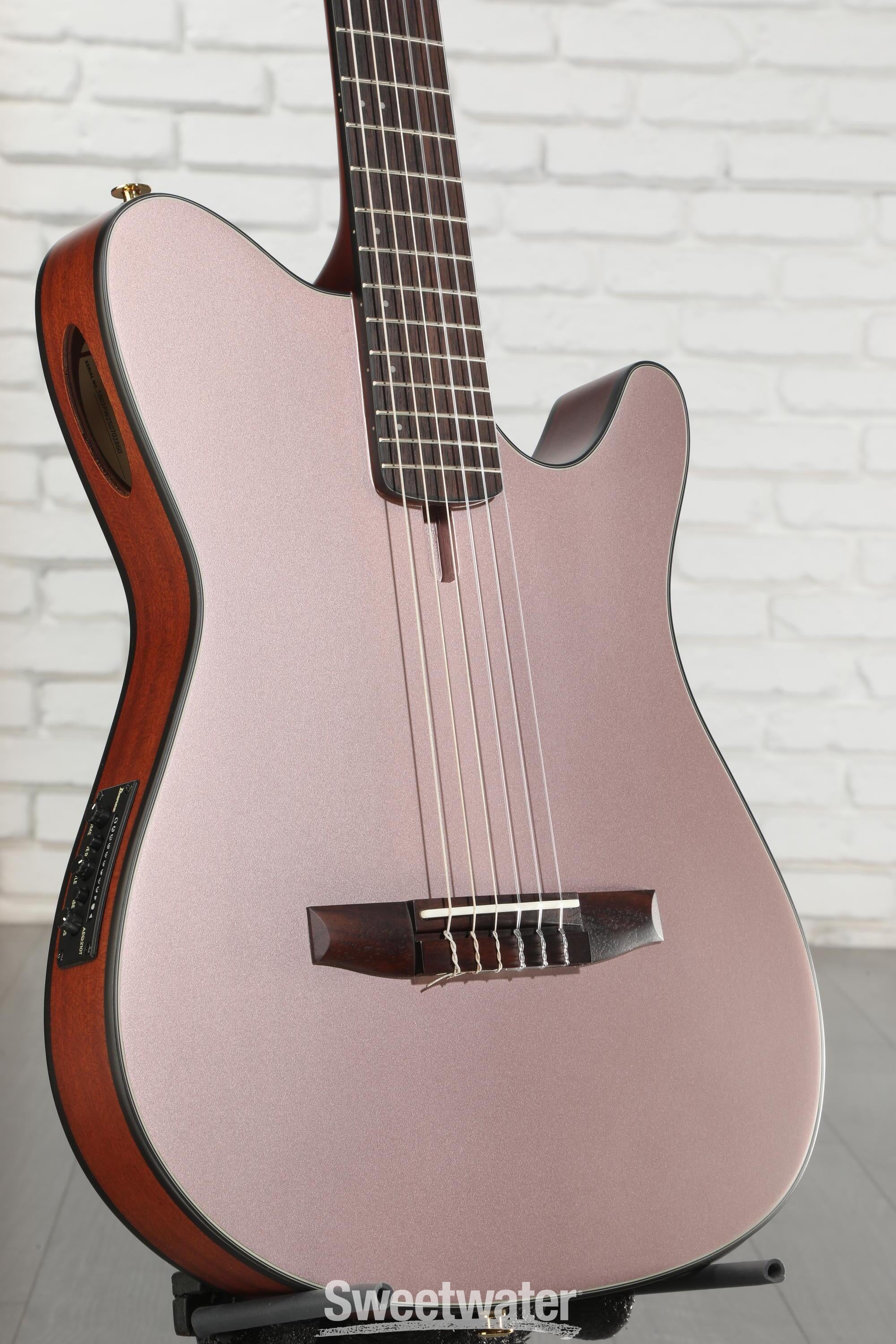 Ibanez FRH10N Thinline Nylon Acoustic-electric Guitar - Rose Gold
