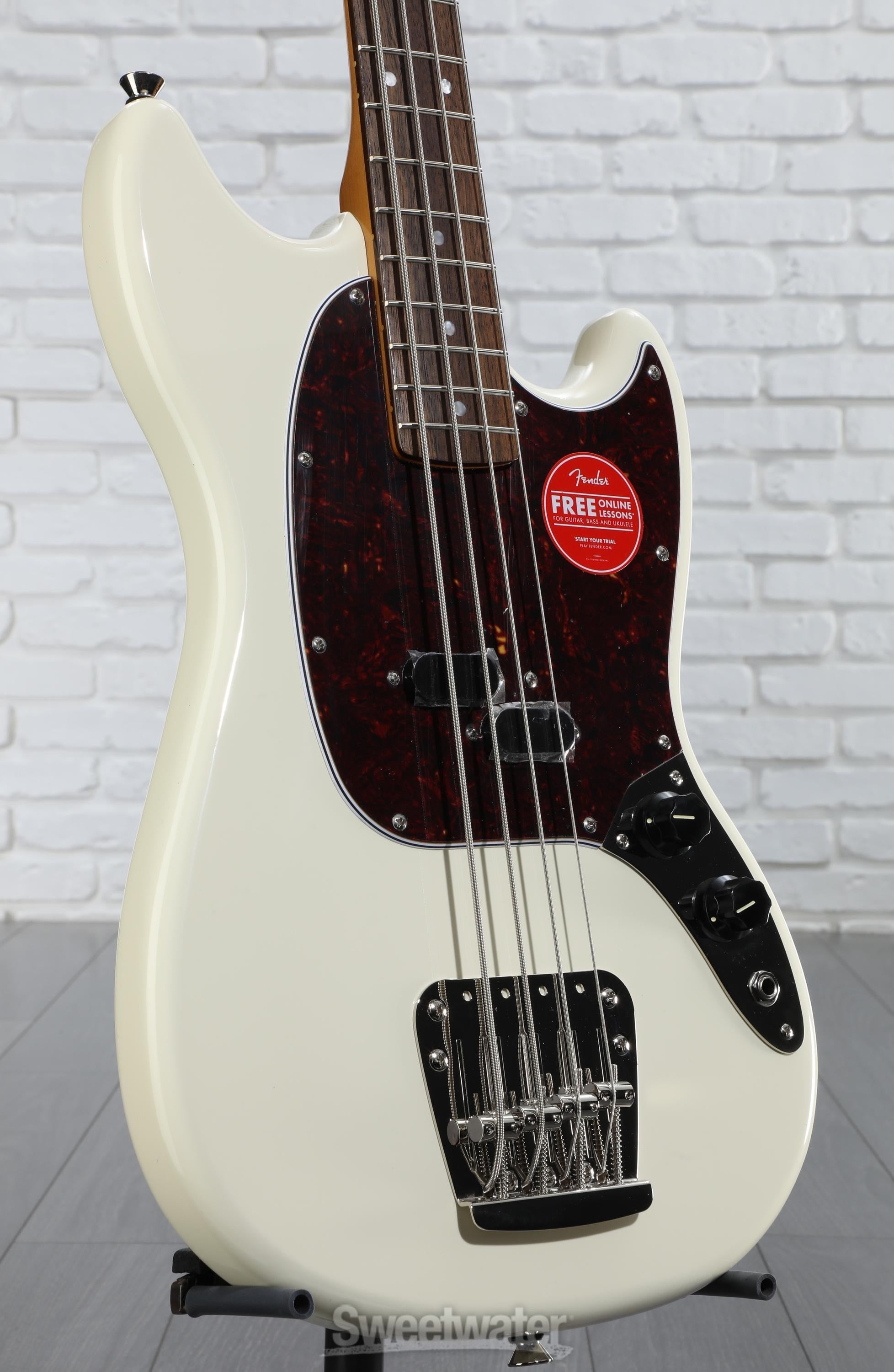 Squier Classic Vibe '60s Mustang Bass - Olympic White