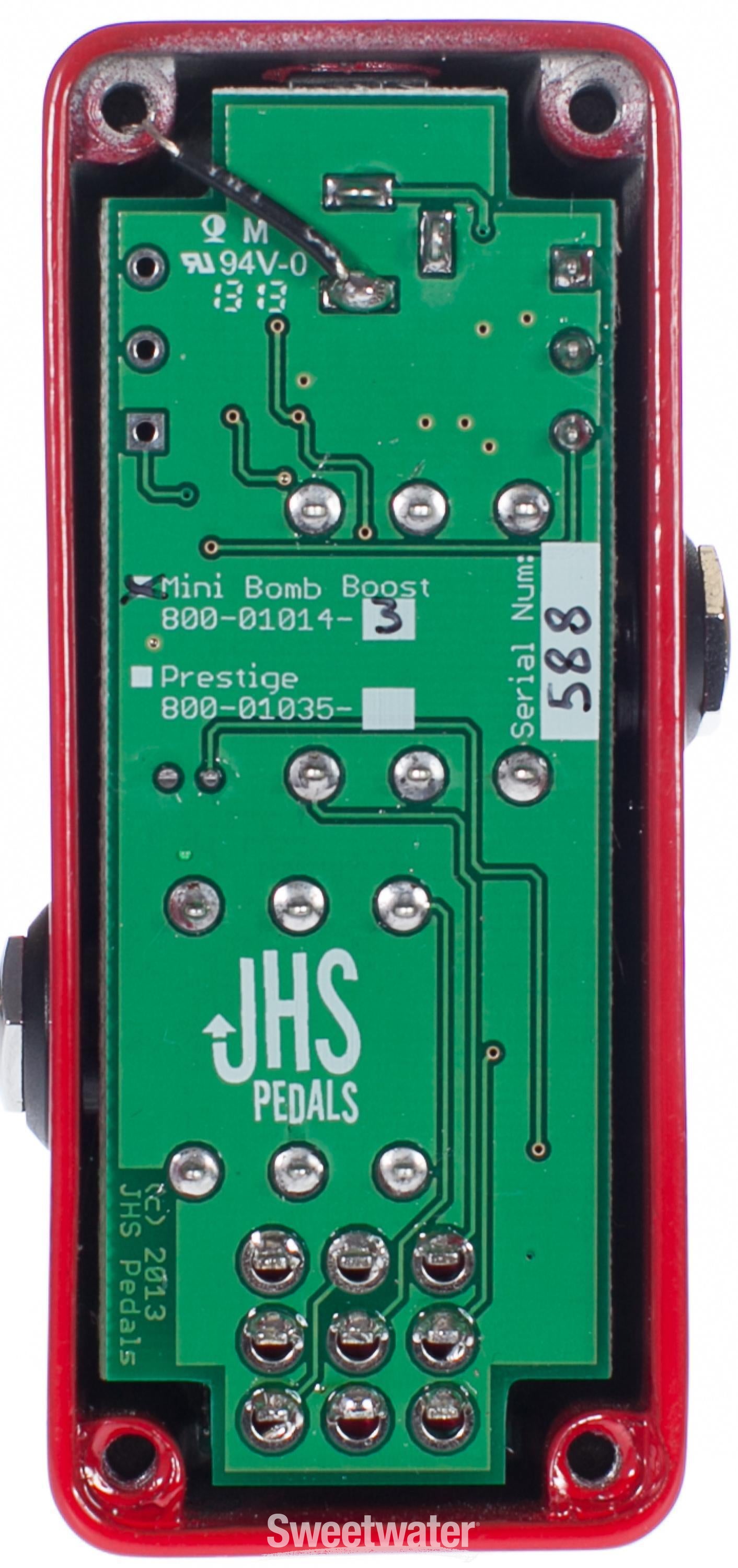 JHS Mini Bomb Boost JFET Boost Reviews | Sweetwater